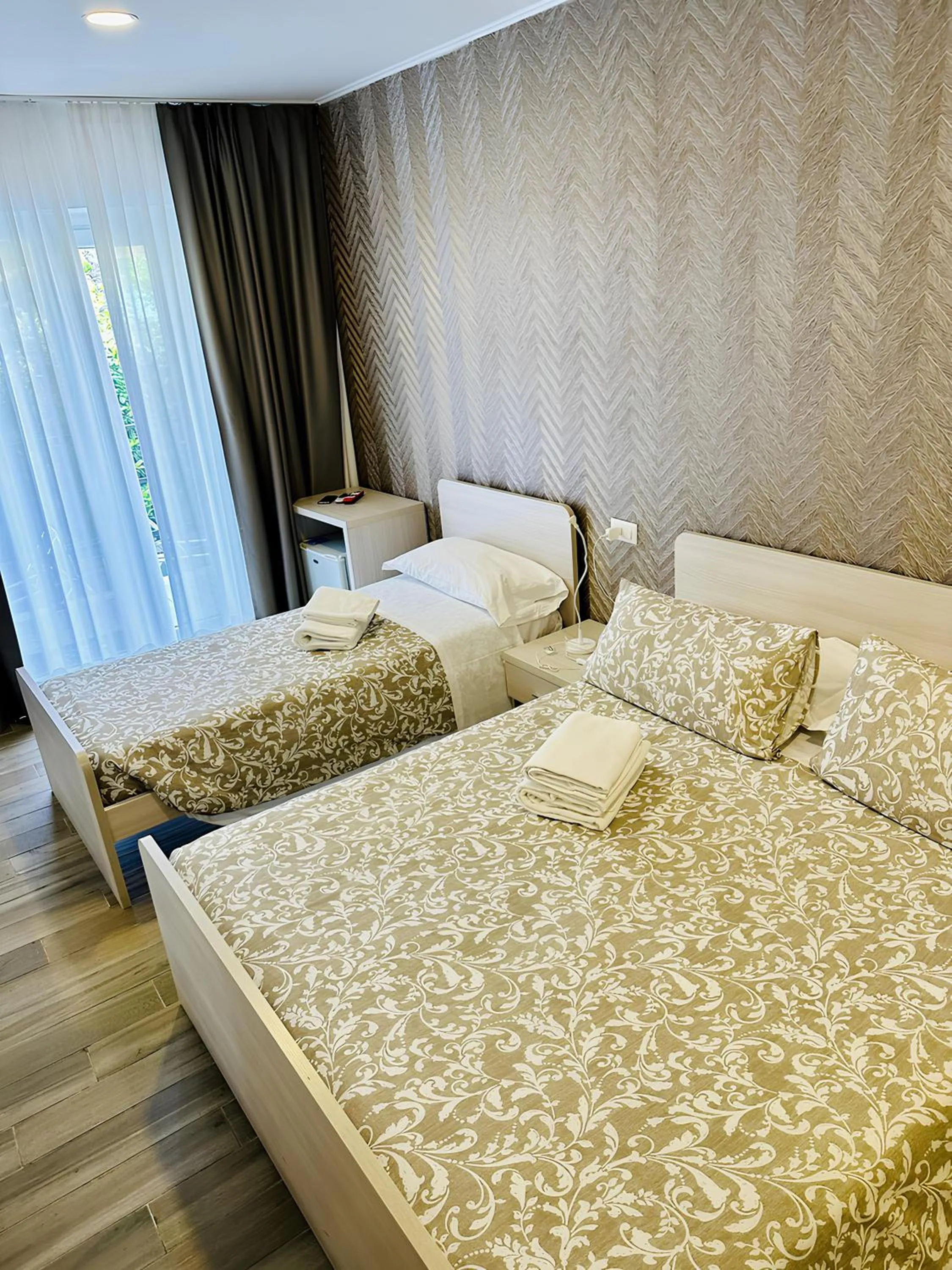 Bed in Academy Hotel