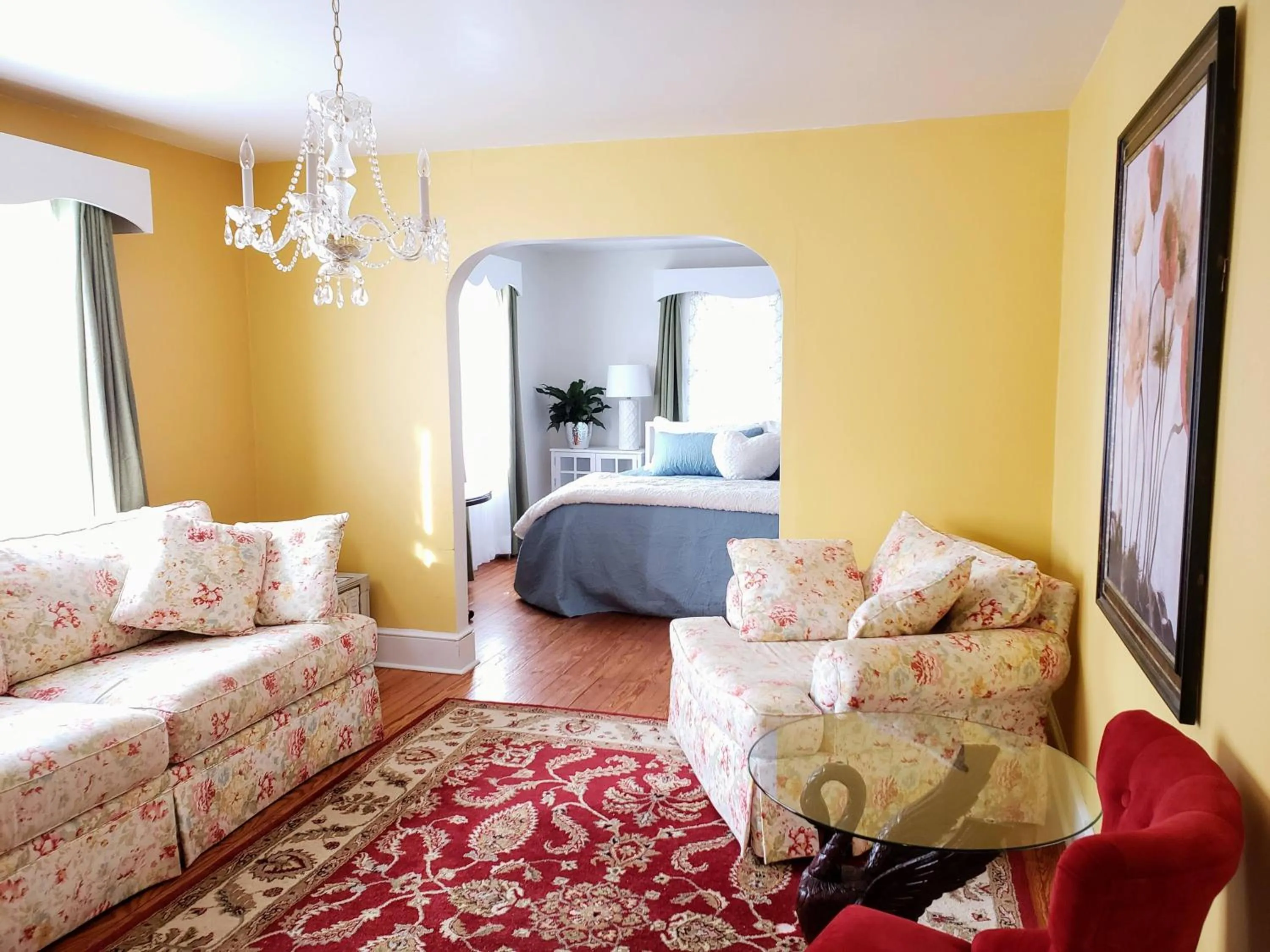 Bed in Gettysburg Battlefield Bed & Breakfast Inn