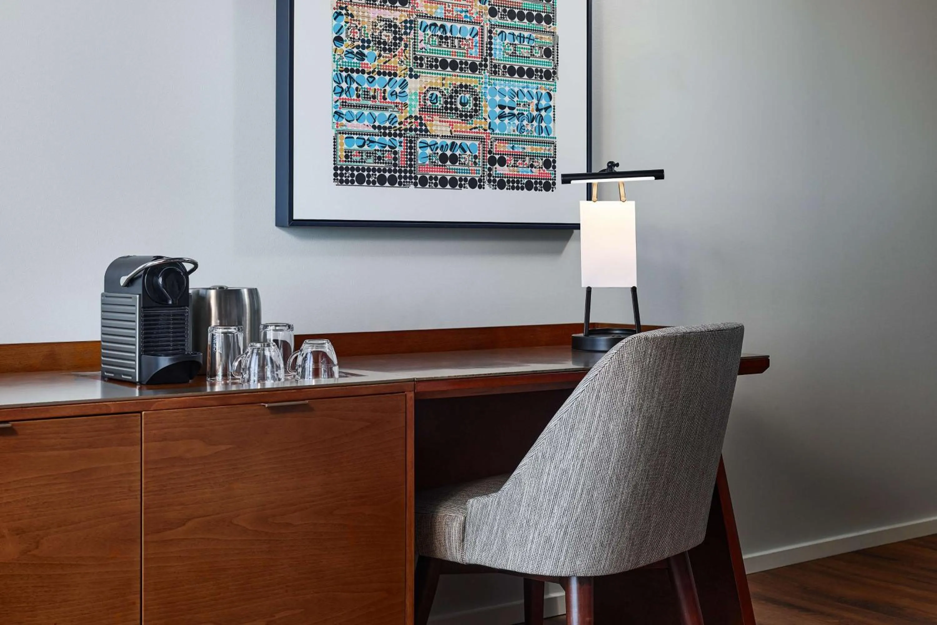 Bedroom in The Bankers Alley Hotel Nashville, Tapestry Collection by Hilton