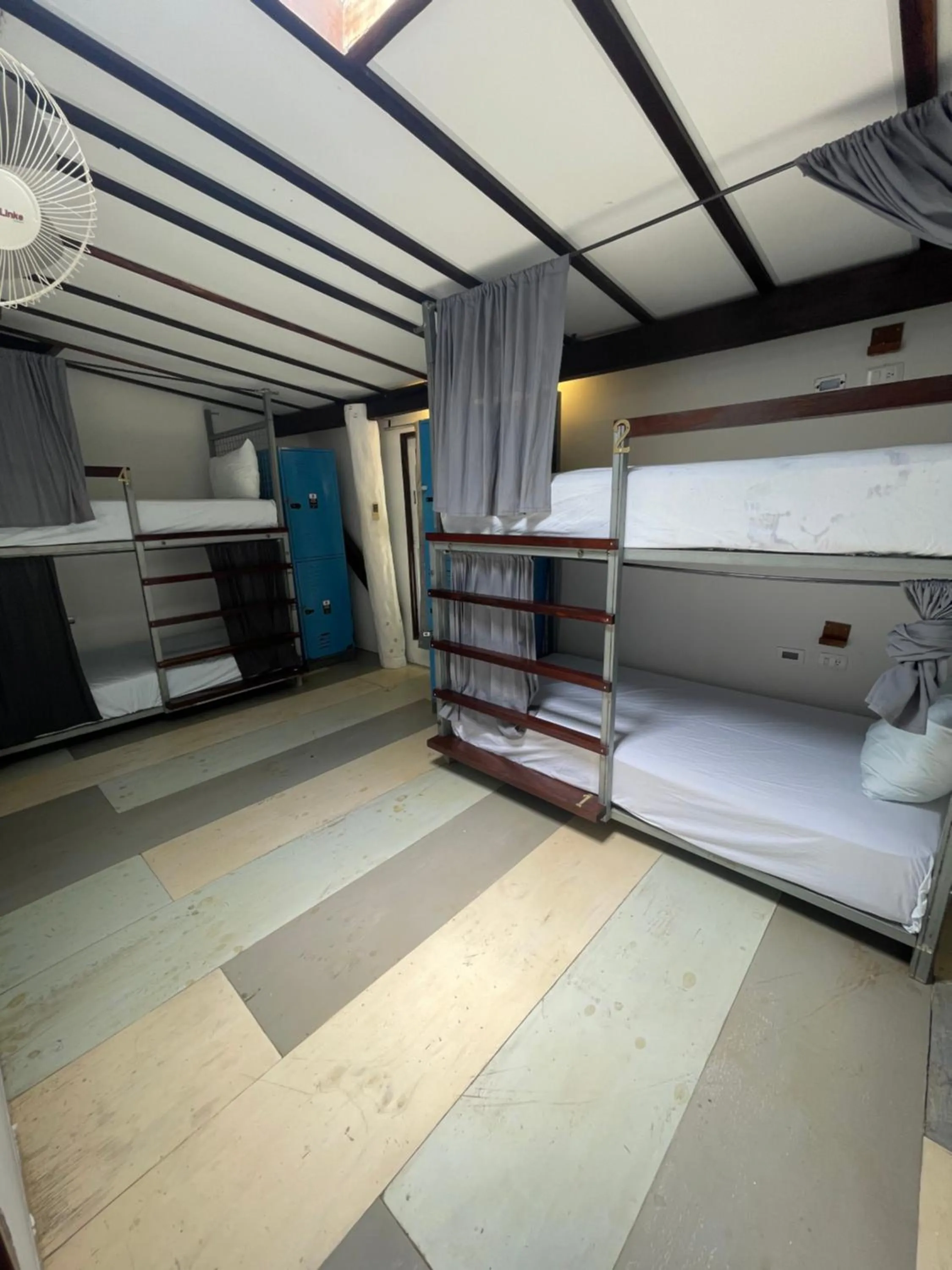 Bed in The Yak Lake House - Hostal Bacalar