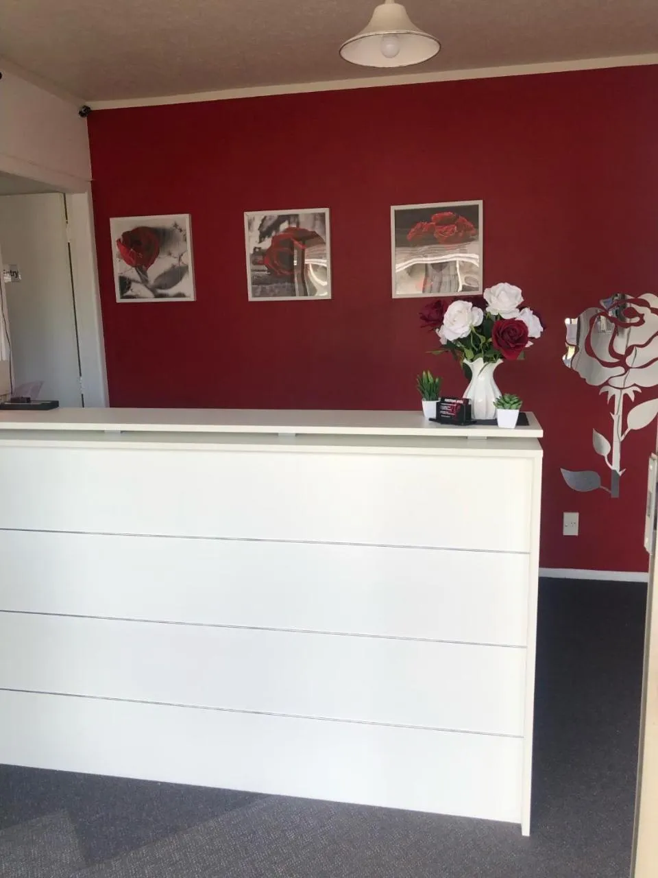 Lobby or reception in Rosetown Motel