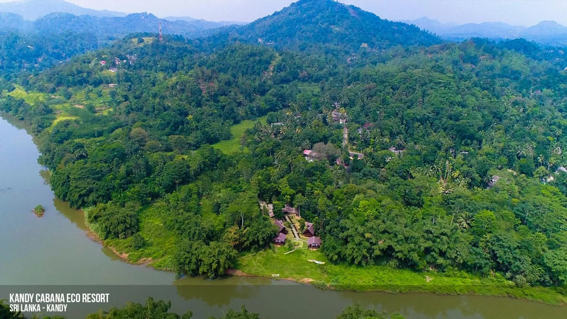Bird's eye view in Kandy Cabana