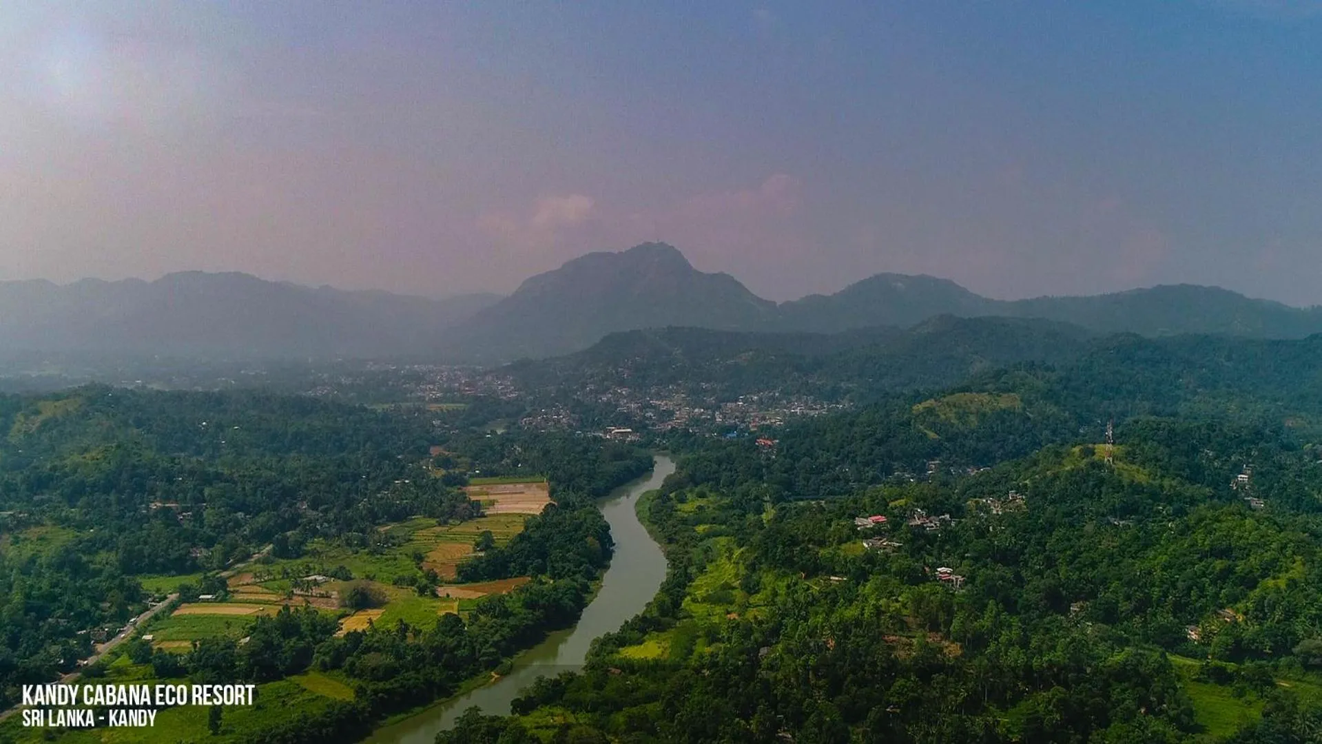 Bird's eye view in Kandy Cabana
