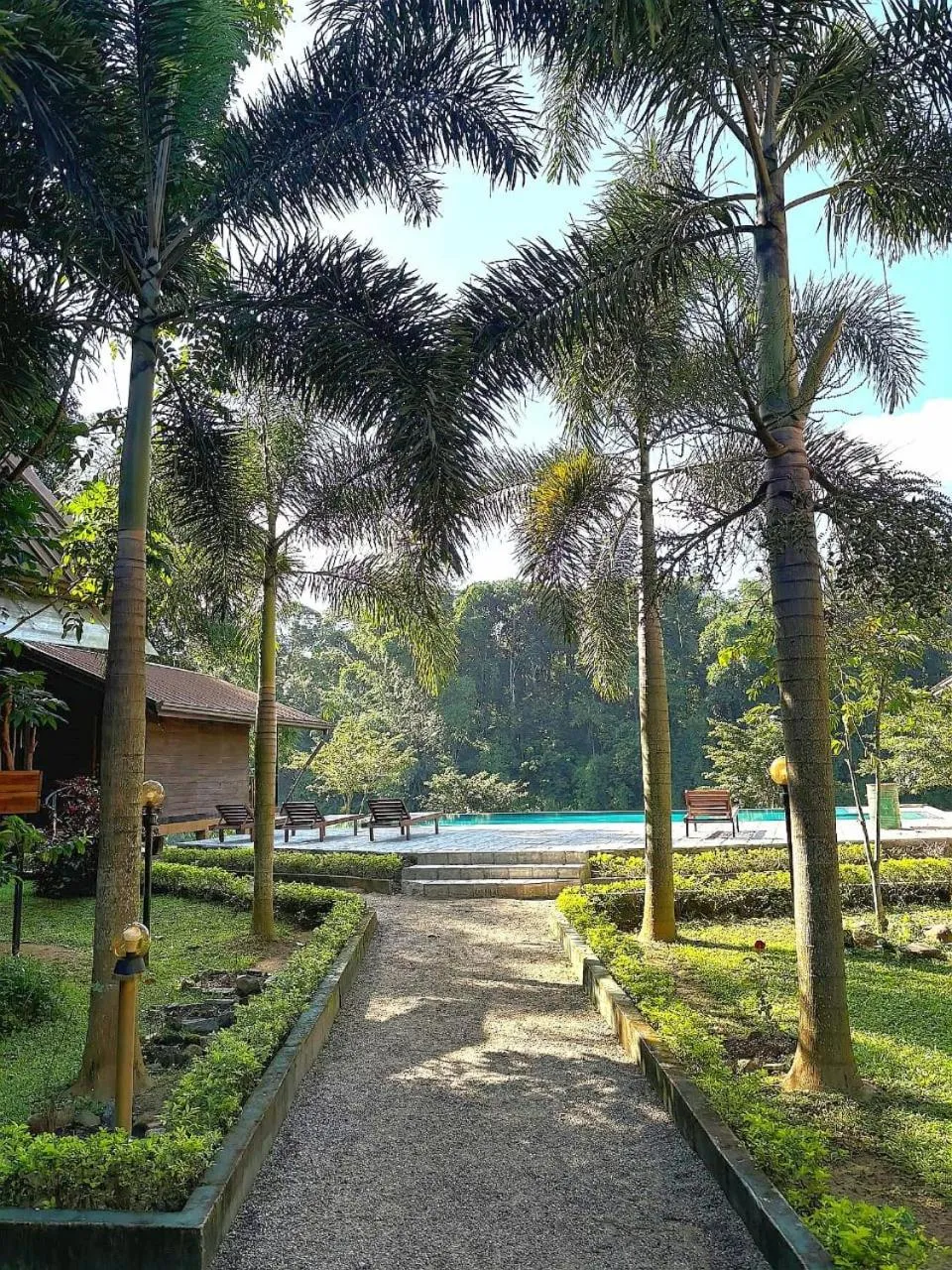 Natural landscape in Kandy Cabana