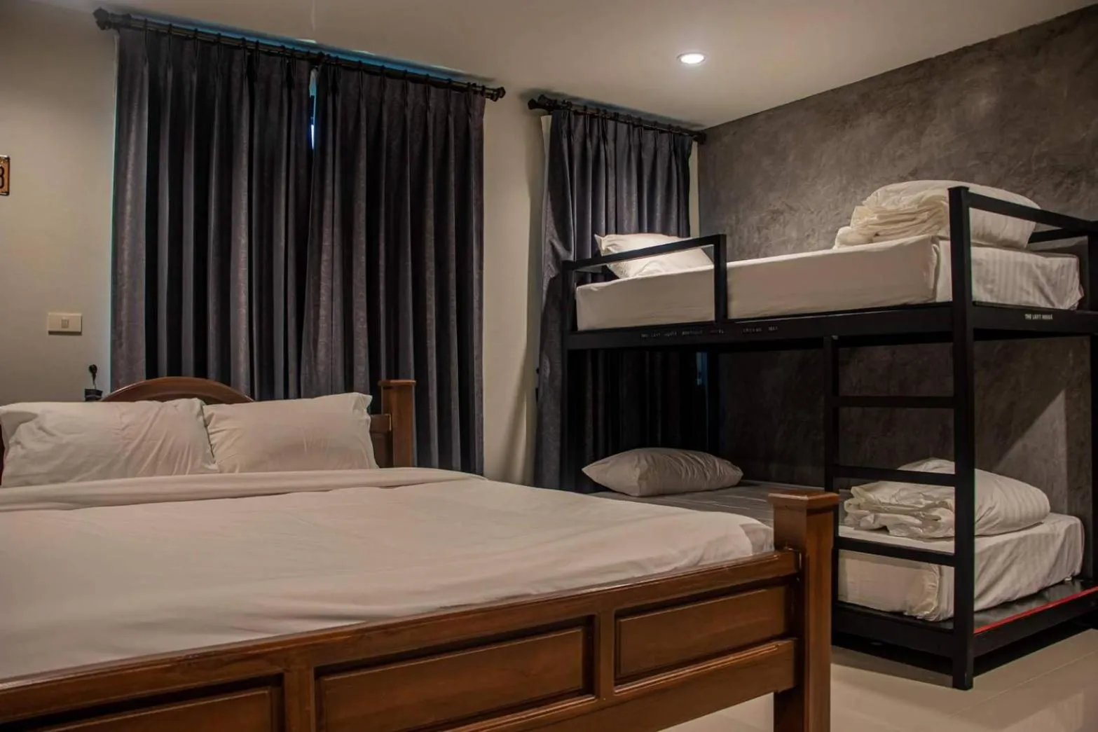 Bed in The Lofthouse Sansai