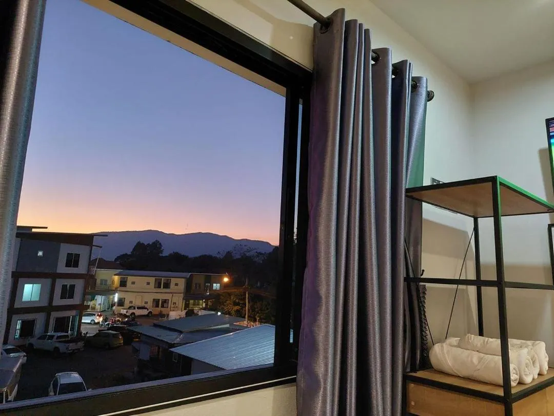 Sunset, Bed in The Lofthouse Sansai