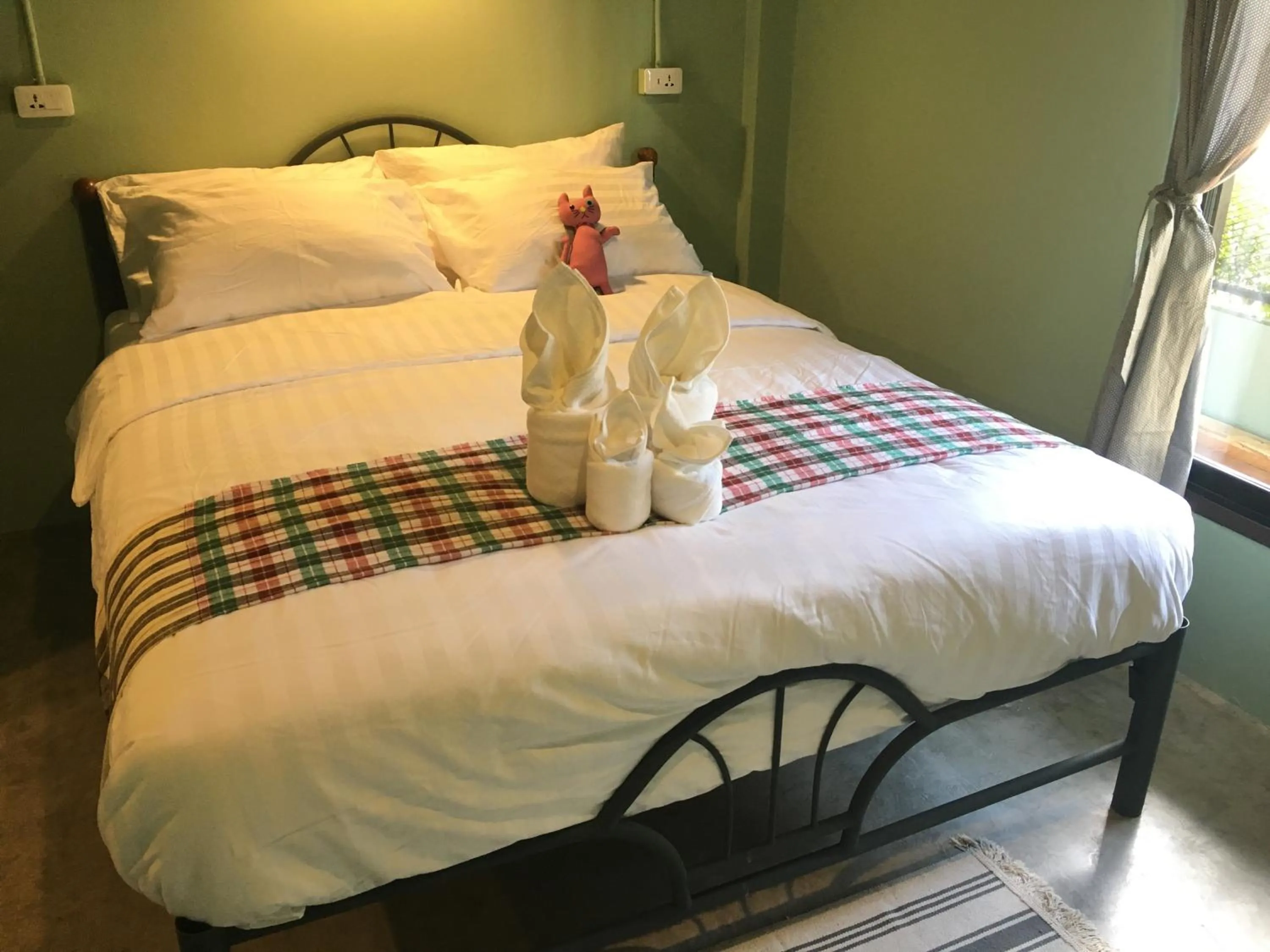 Bed in Talardkao Balcony Krabi