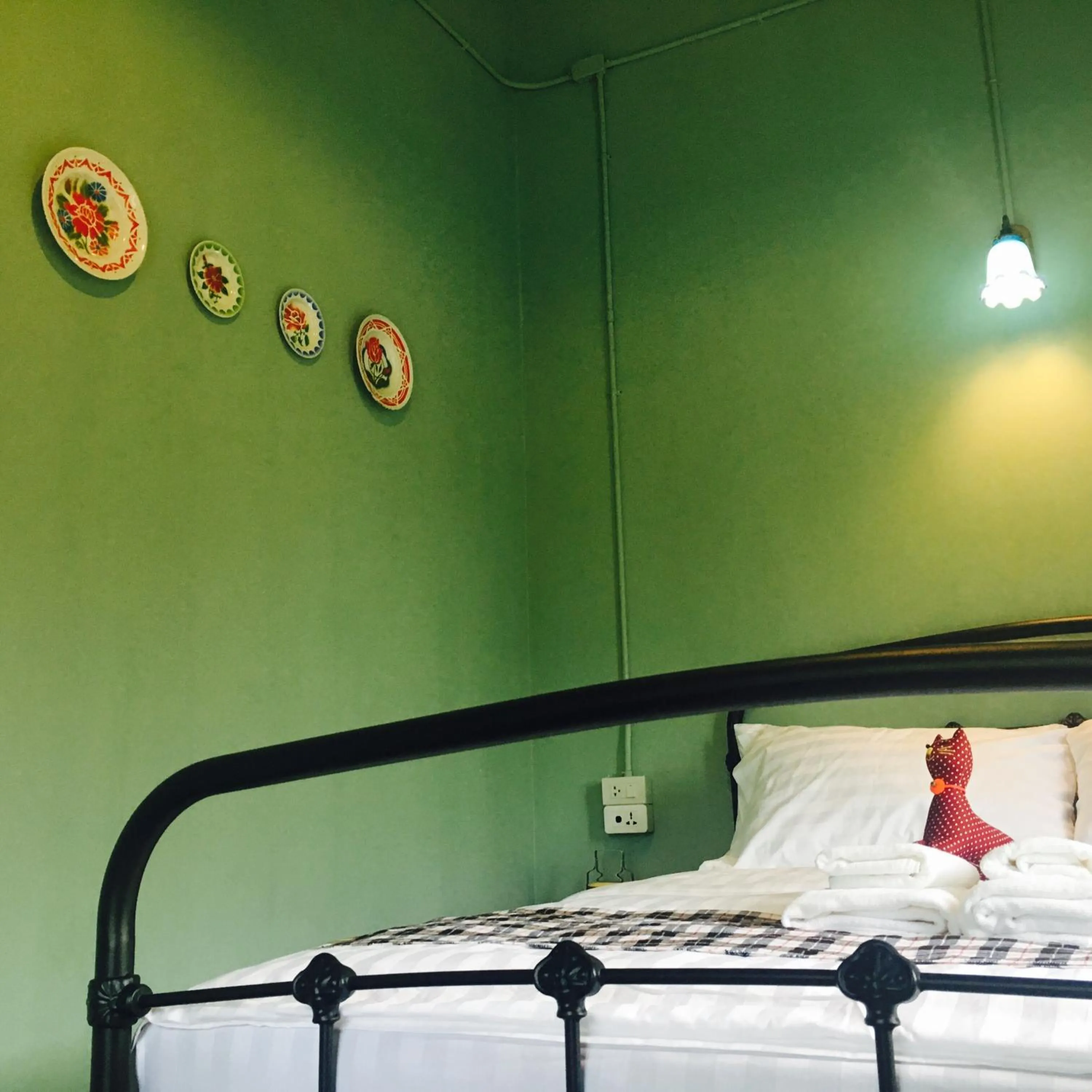 Bed in Talardkao Balcony Krabi