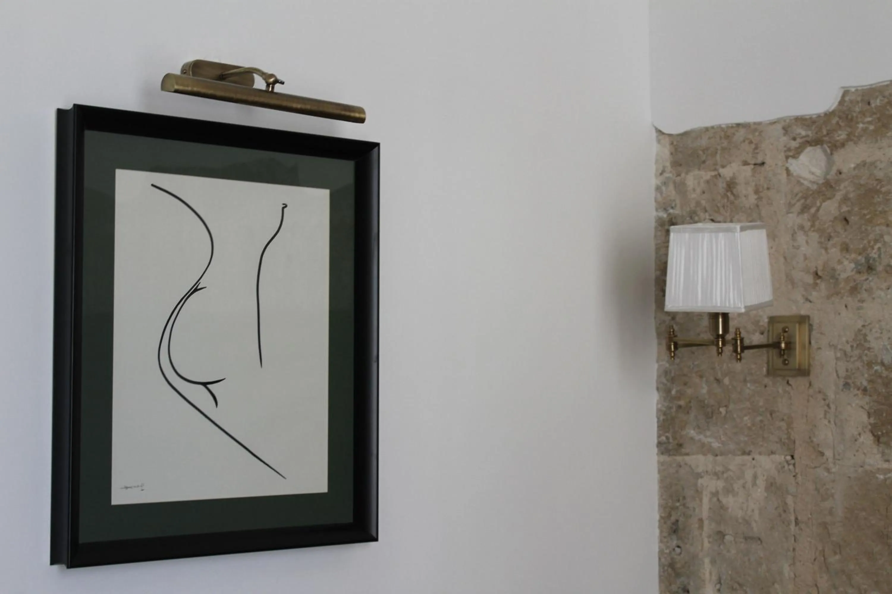 Decorative detail in Torre Tresca B&B