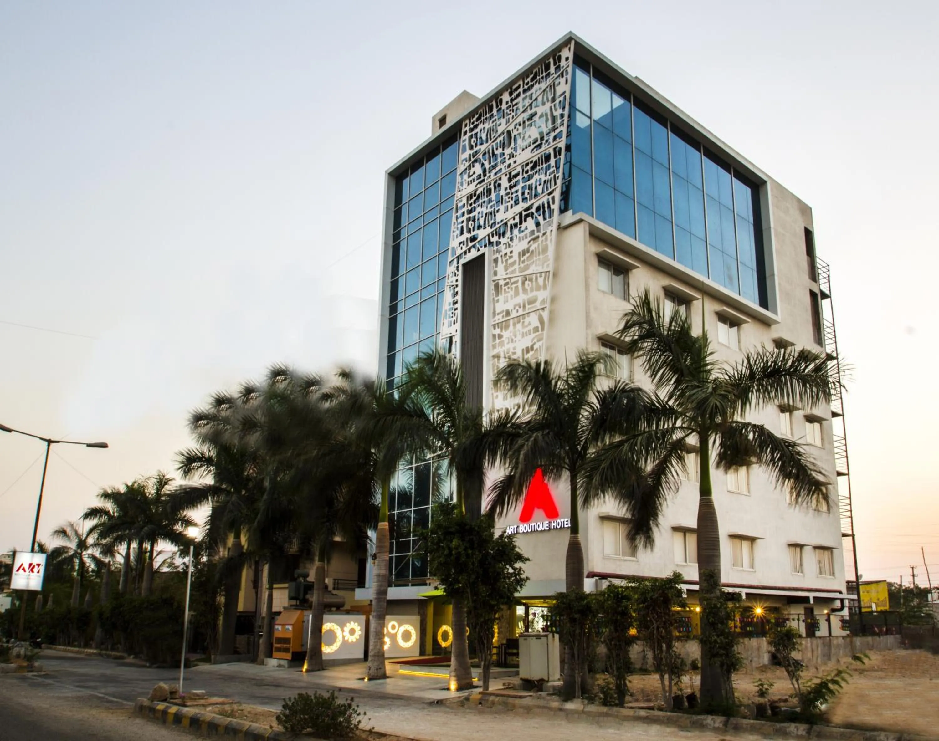 Facade/entrance in Art Boutique Hotel Gachibowli