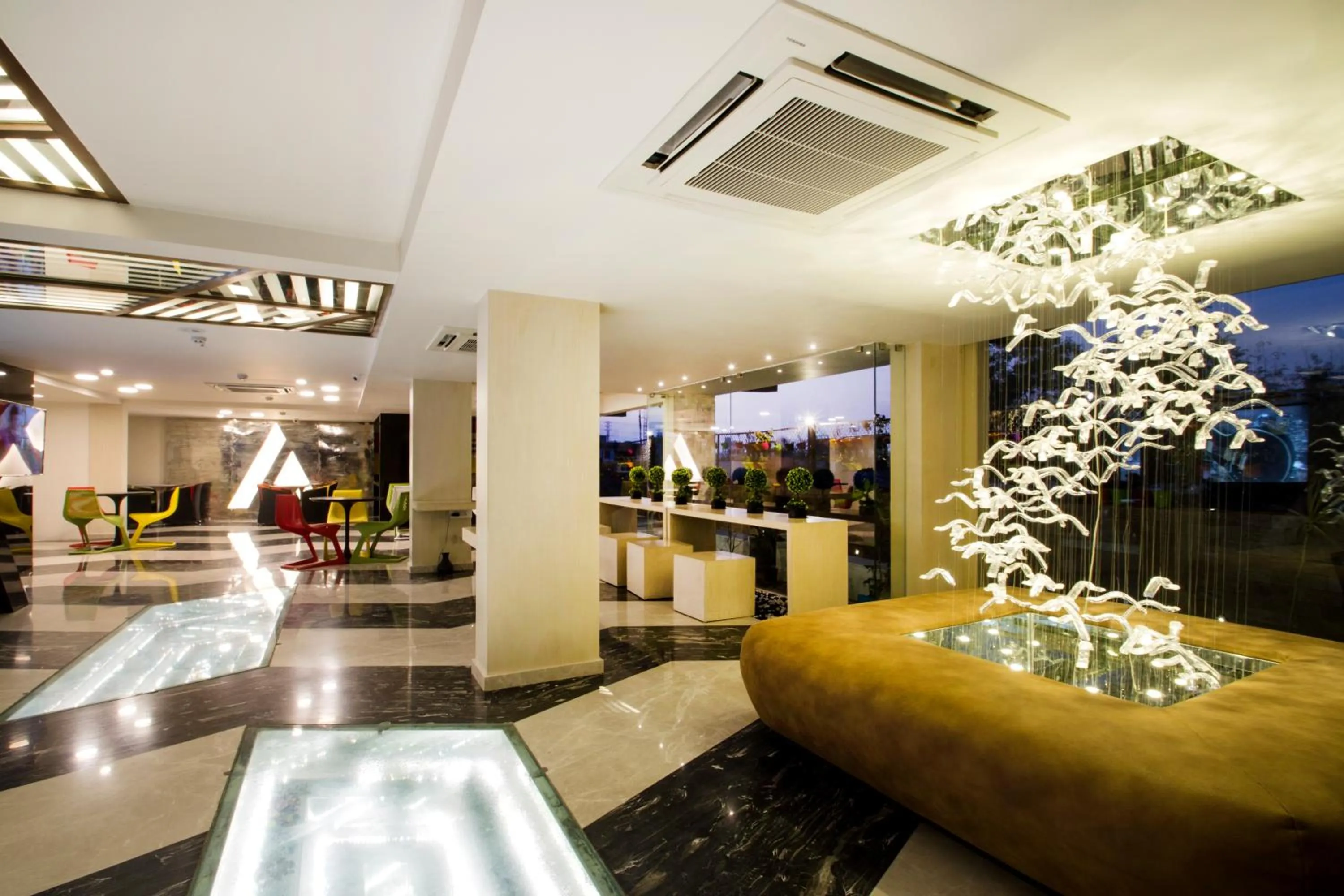 Lobby or reception in Art Boutique Hotel Gachibowli