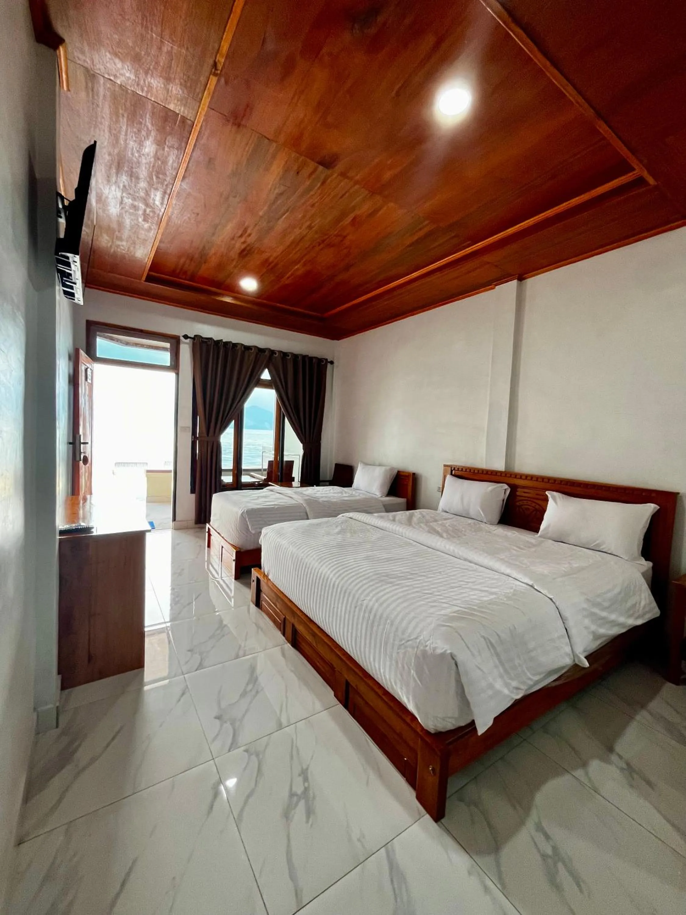 Bed in Gokhon Guest House