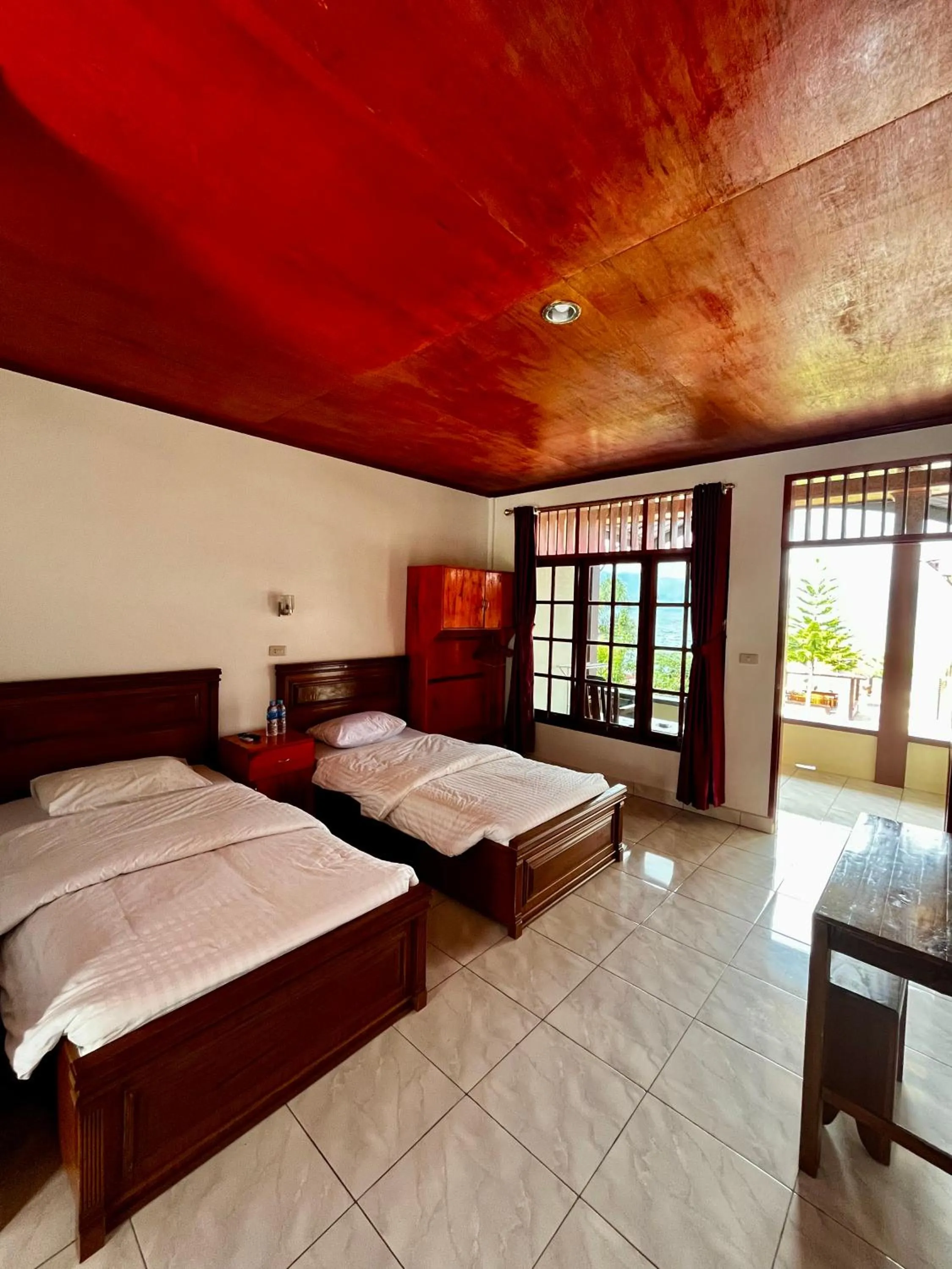 Bed in Gokhon Guest House