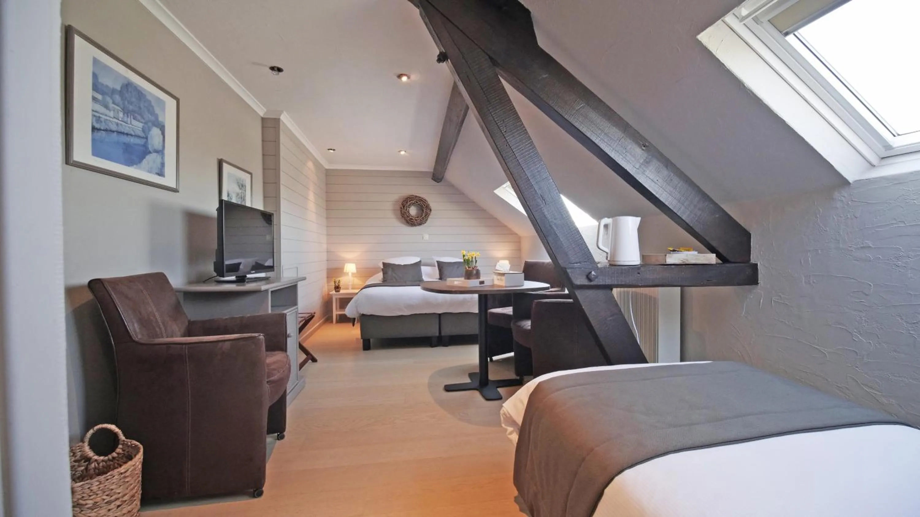 Bed in Auberge la Hutte Lurette