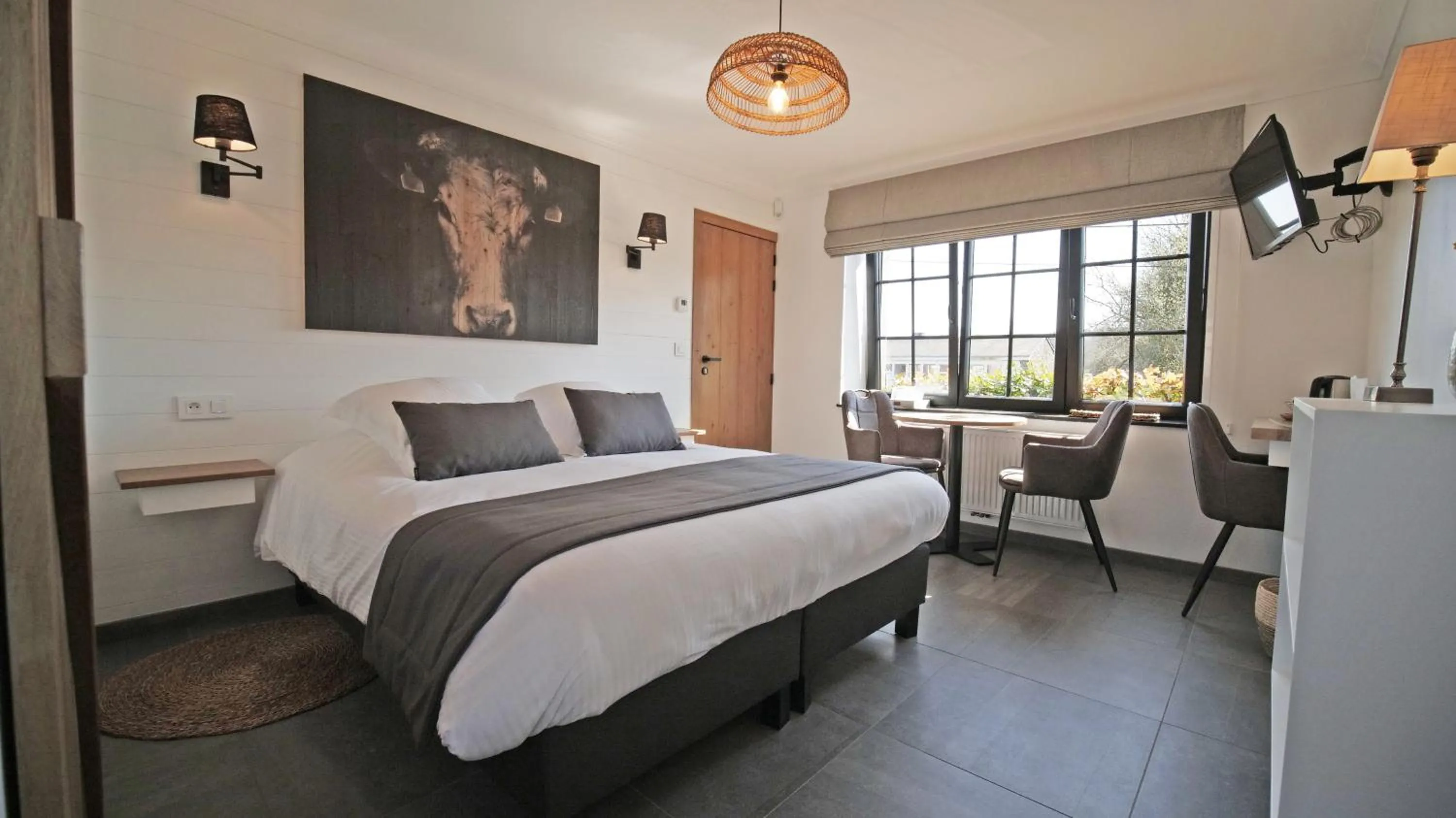 Bed in Auberge la Hutte Lurette