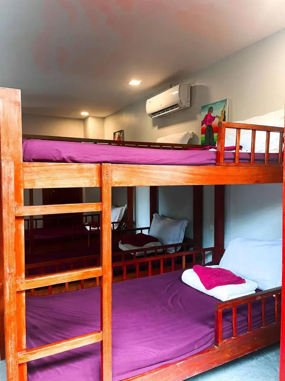 4-Bed Mixed Dormitory Room in Bamboo Bungalow 4-Bed Mixed Dormitory Room in Bamboo Bungalow