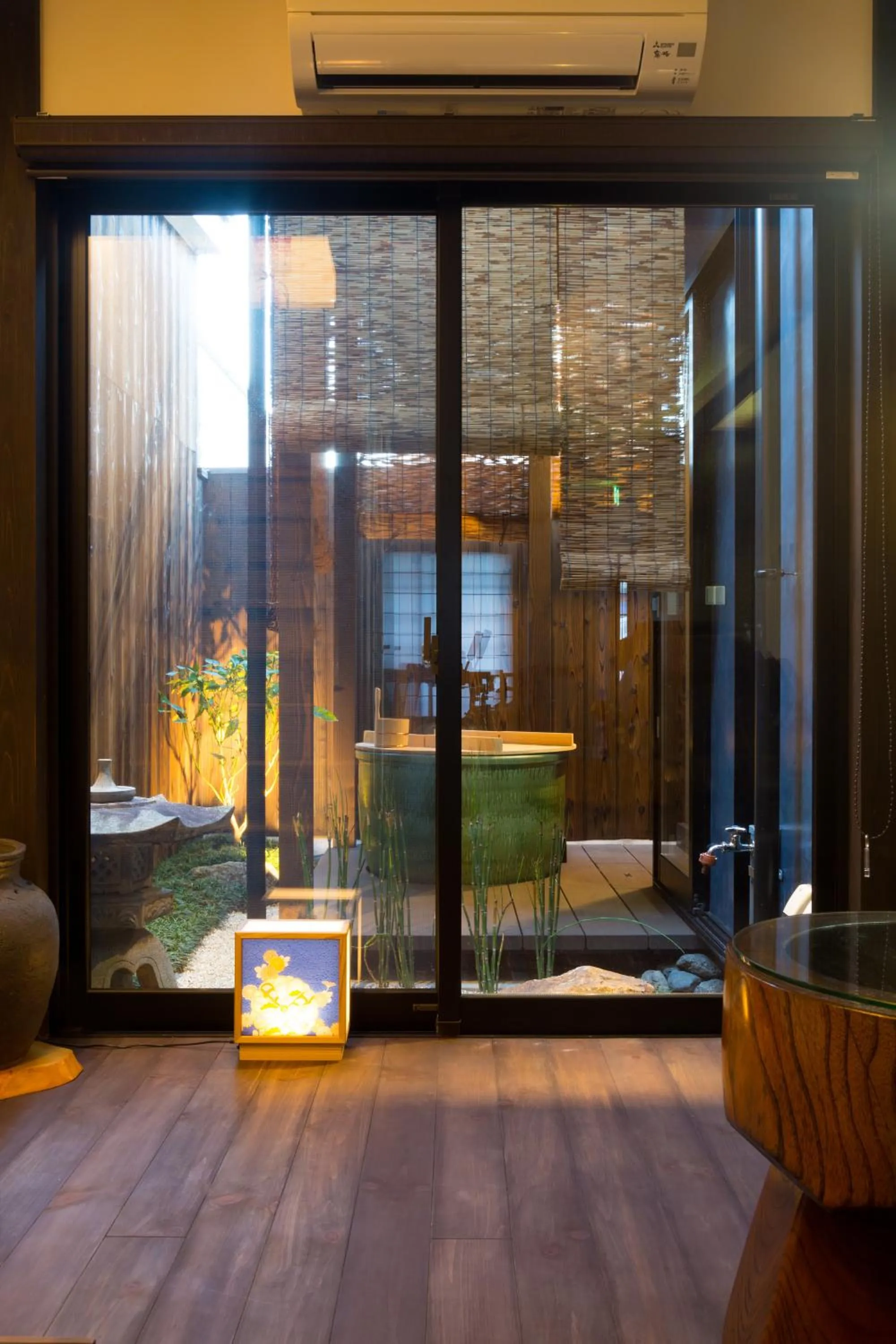 Bathroom in Kyotoya Tsuki no Yu Bettei