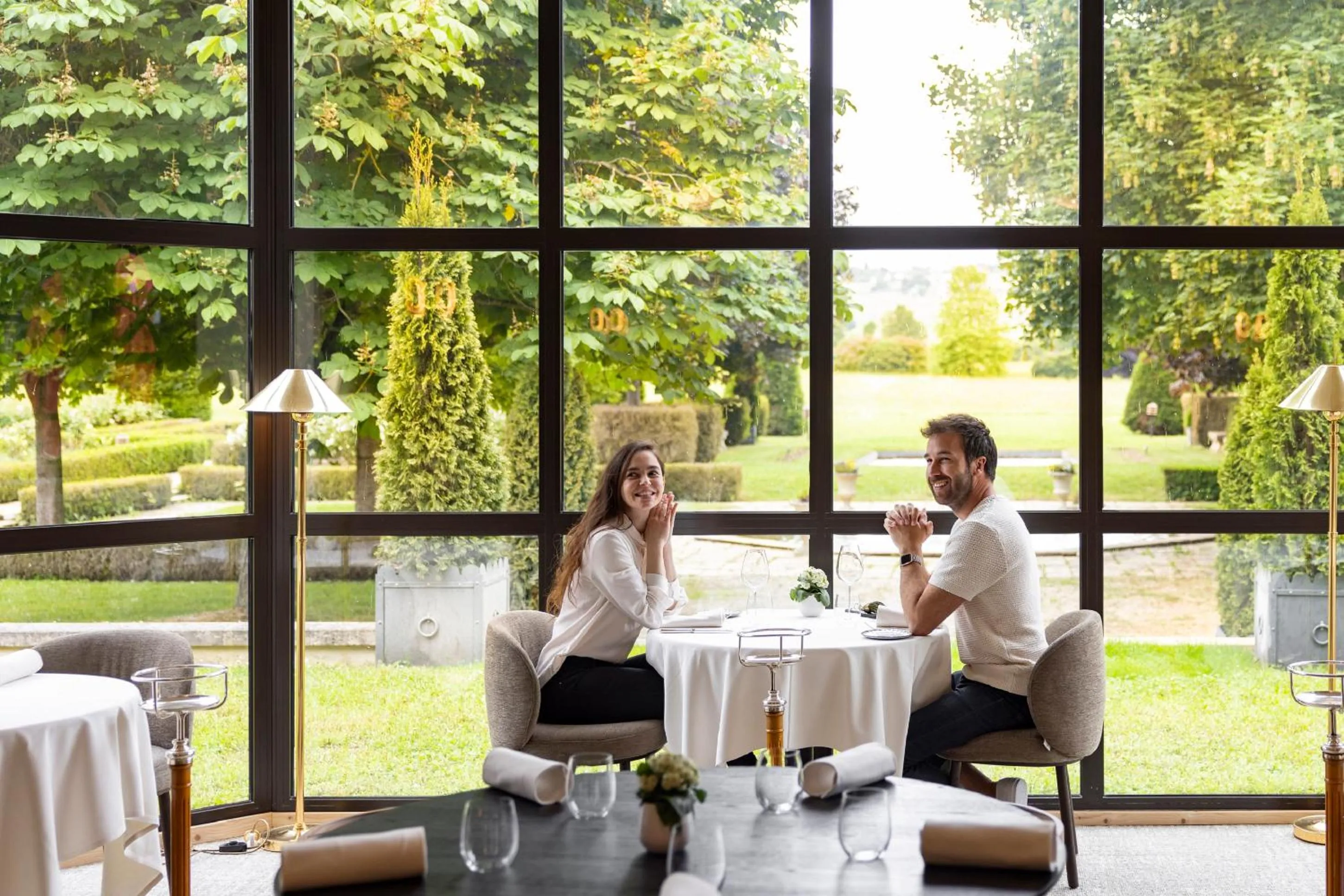 Restaurant/places to eat in Briqueterie Champagne, A Beauvallon Hotel & Spa