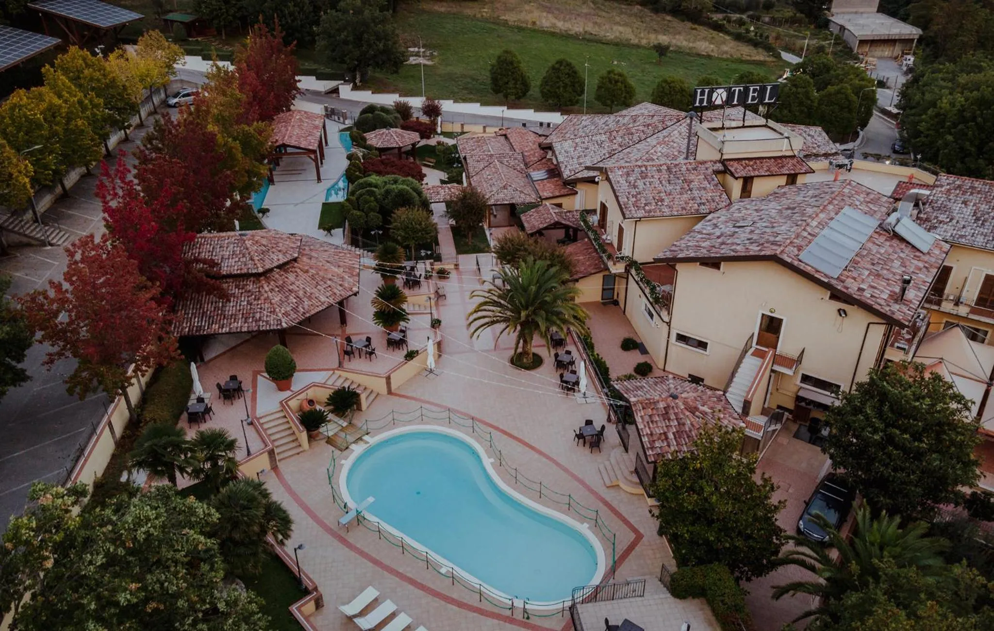 Bird's eye view in San Raffaele Hotel Restaurant & Resort