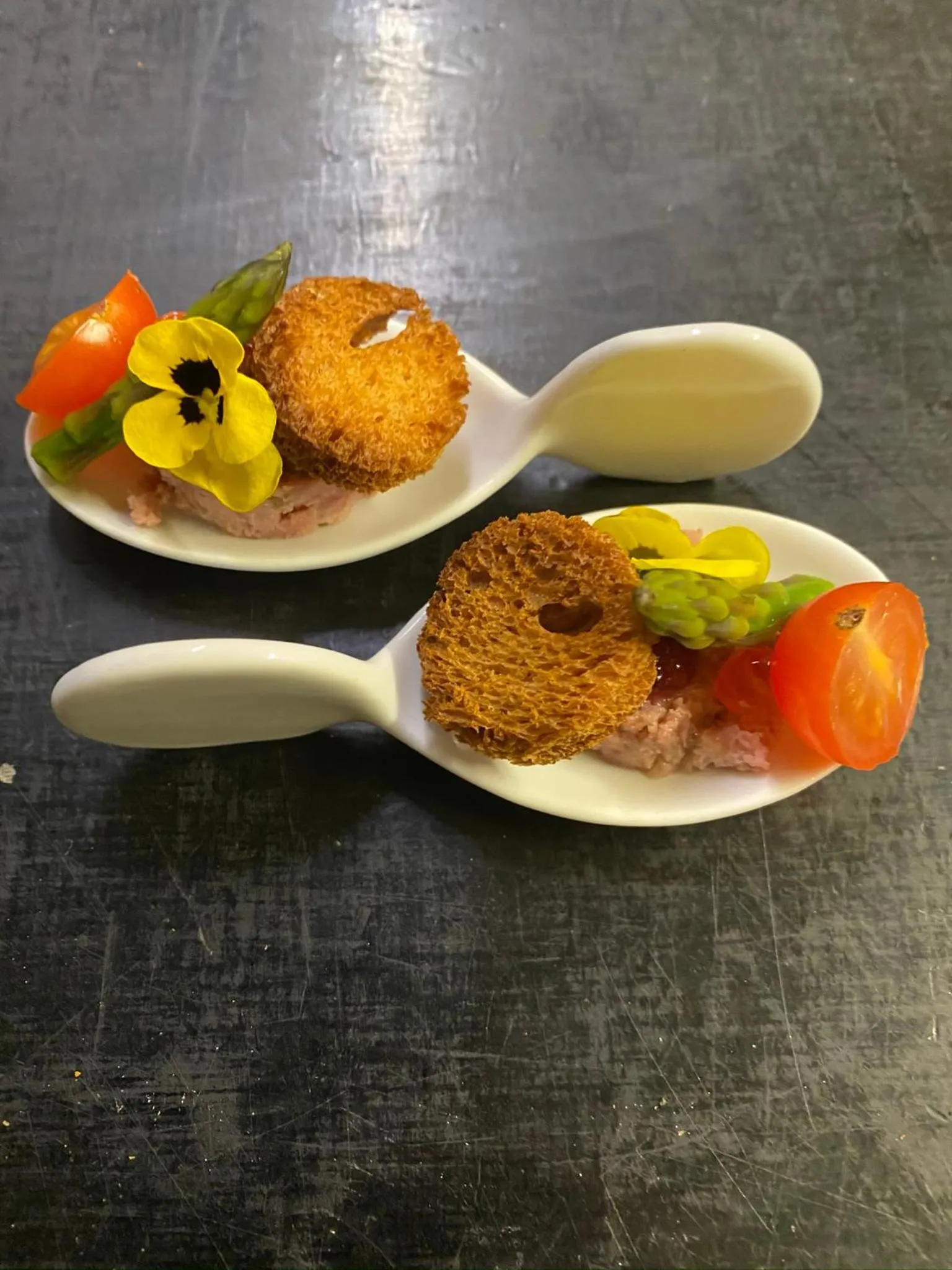 Food close-up in Auberge Le Relais