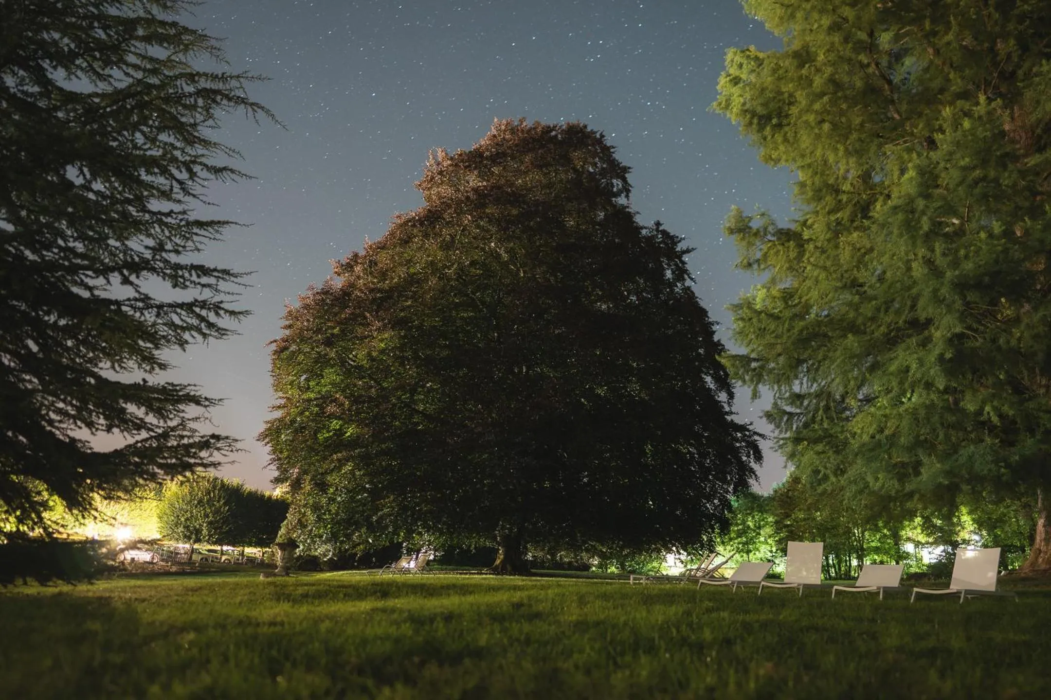 Night in Le Château d'Etoges - Champagne