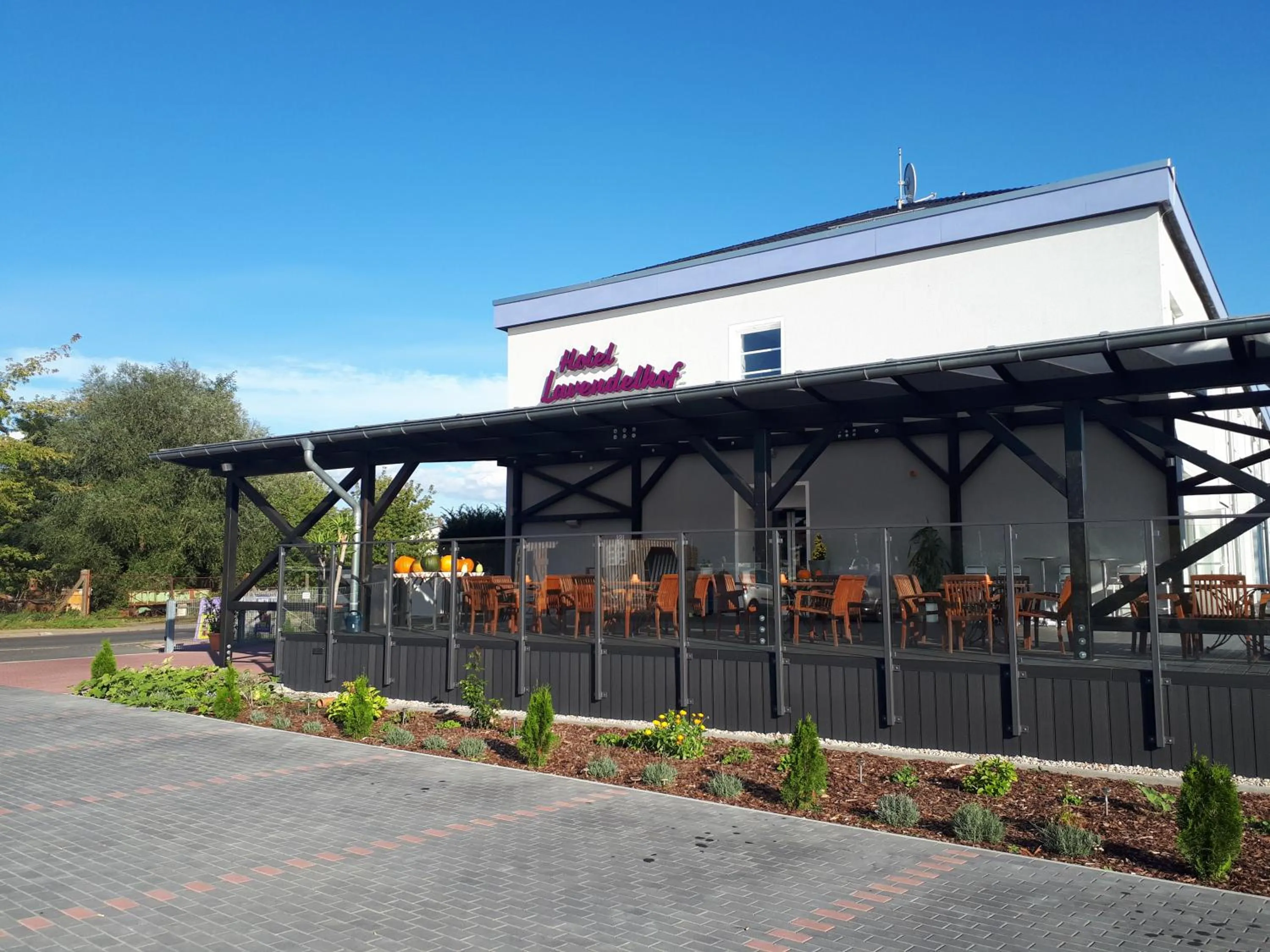 Facade/entrance in Garni Hotel Lavendelhof