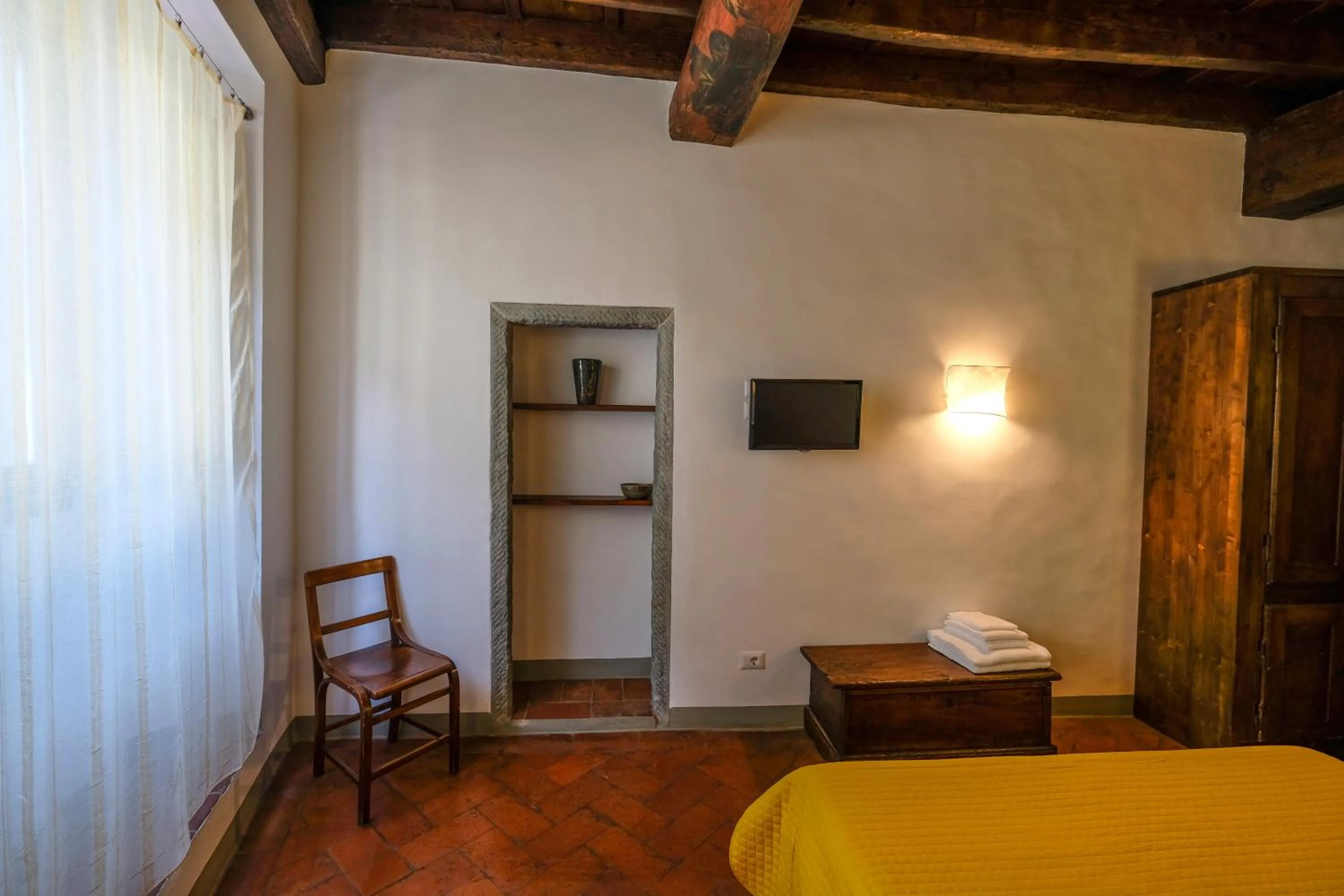 Decorative detail, Bed in B&B Bonsignori