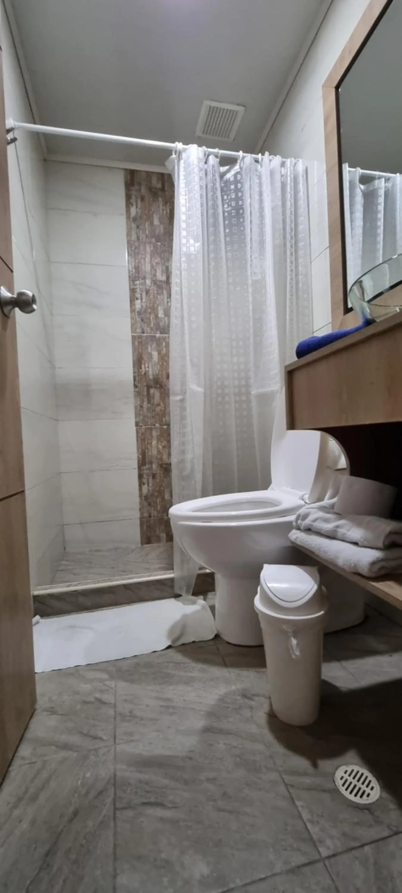 Bathroom in Blue House Corferias