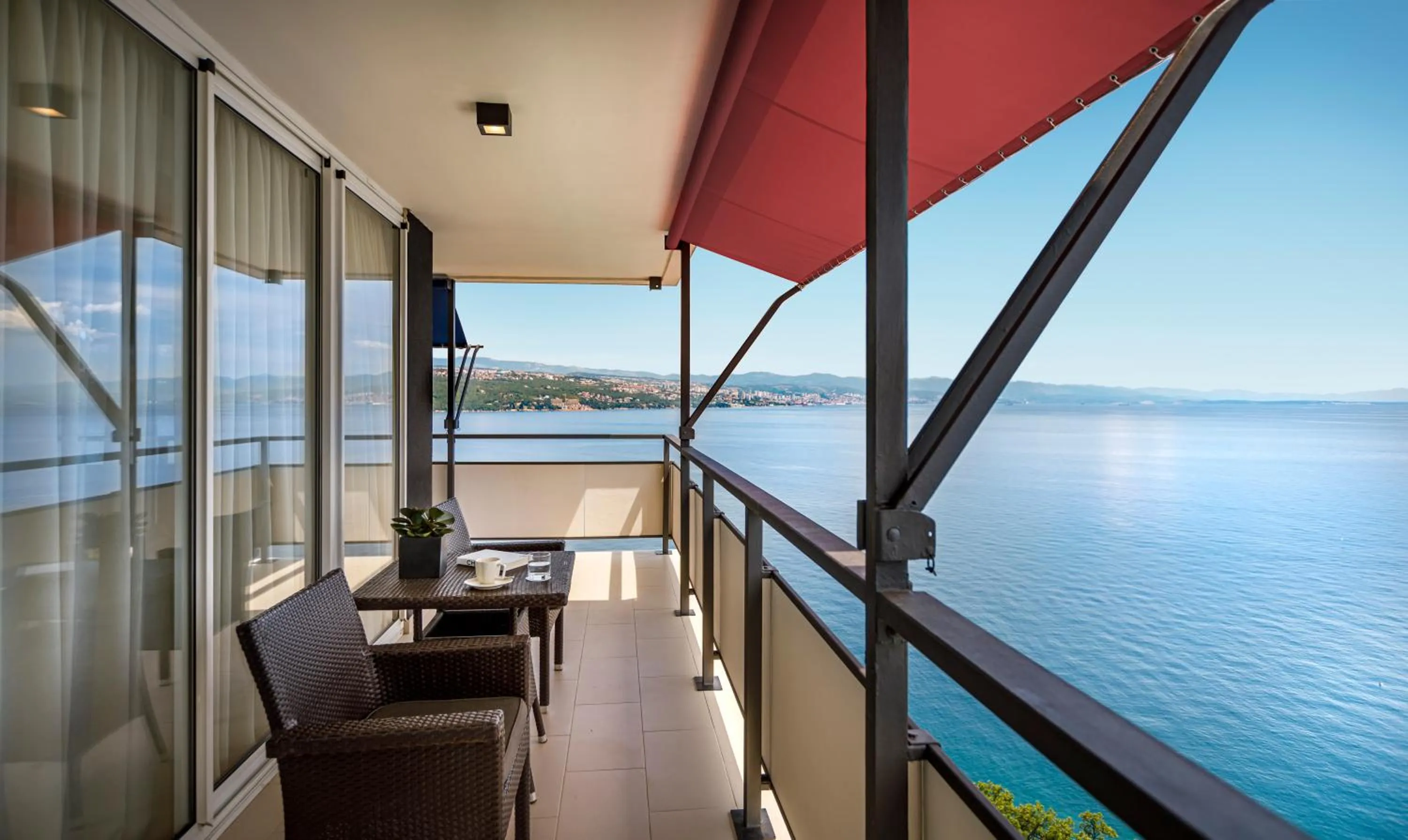 Balcony/Terrace in Hotel Ambasador - by Liburnia Hotels & Villas