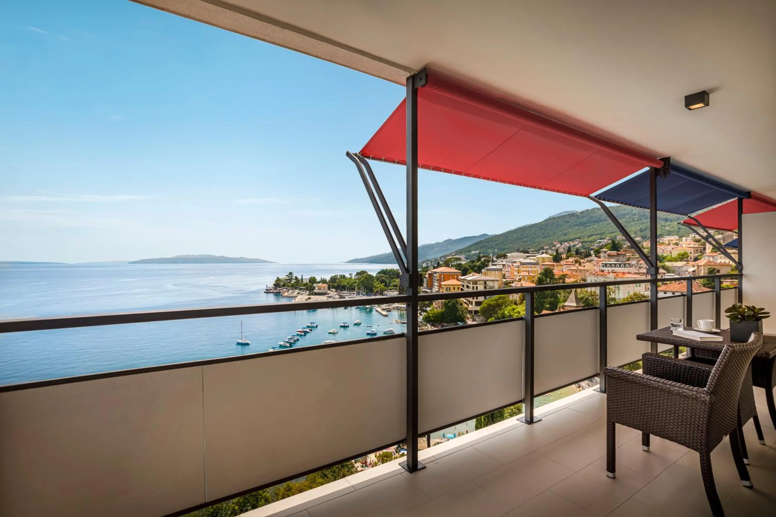 Balcony/Terrace in Hotel Ambasador - by Liburnia Hotels & Villas