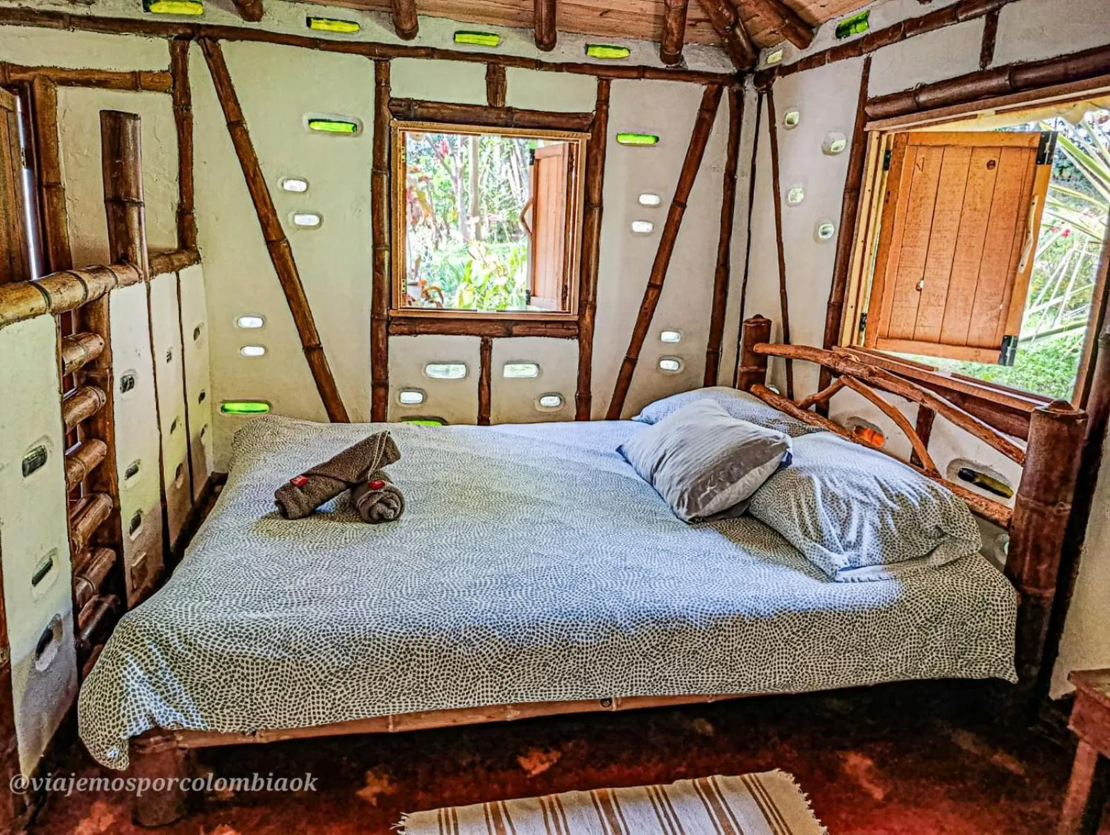 Bed in Hotel La Casa de Francois