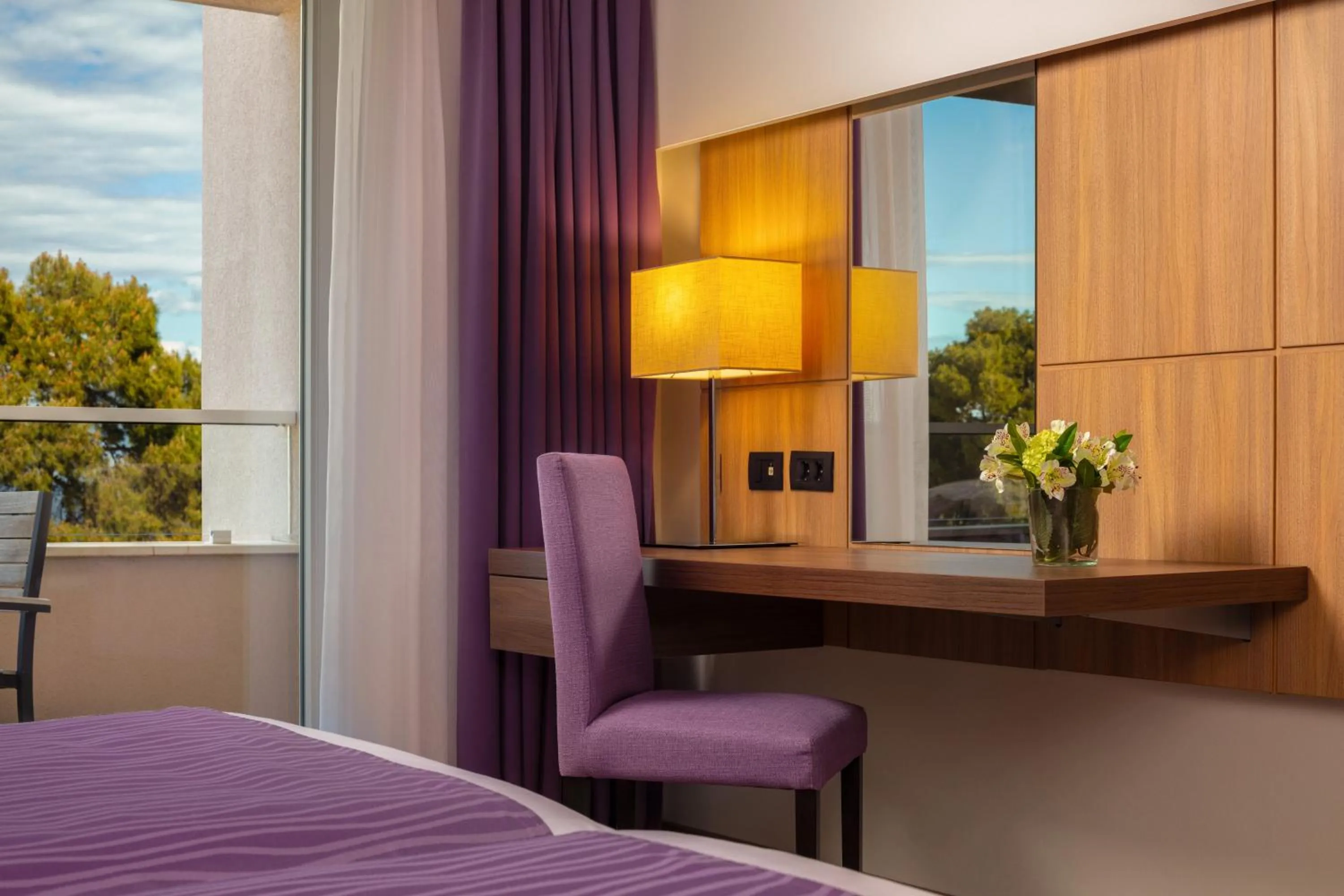 Bed in Vitality Hotel Punta