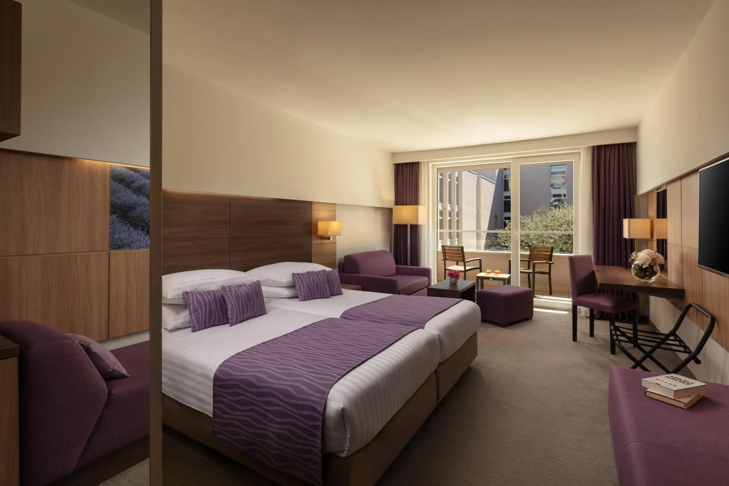 Bed in Vitality Hotel Punta