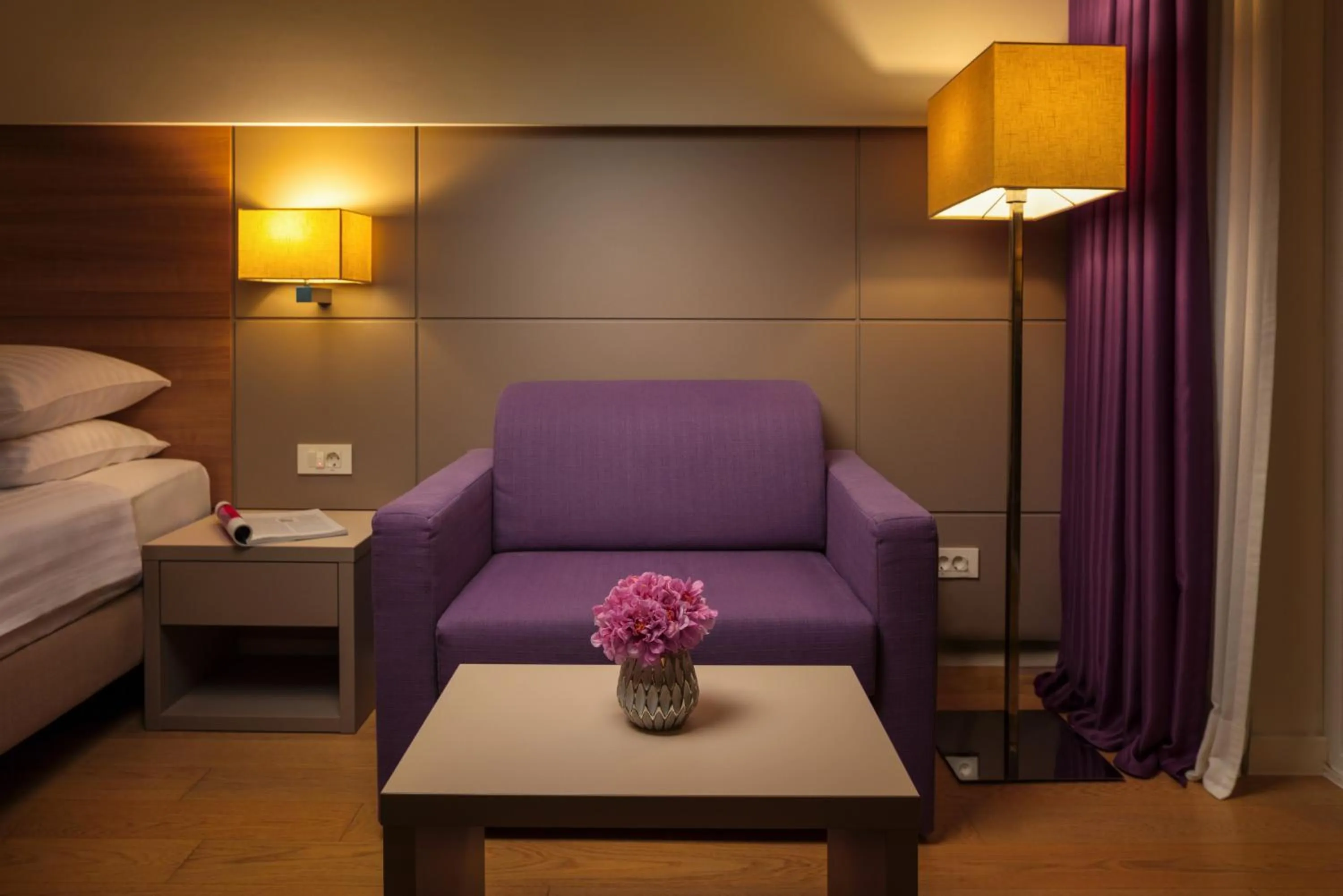 Bed in Vitality Hotel Punta