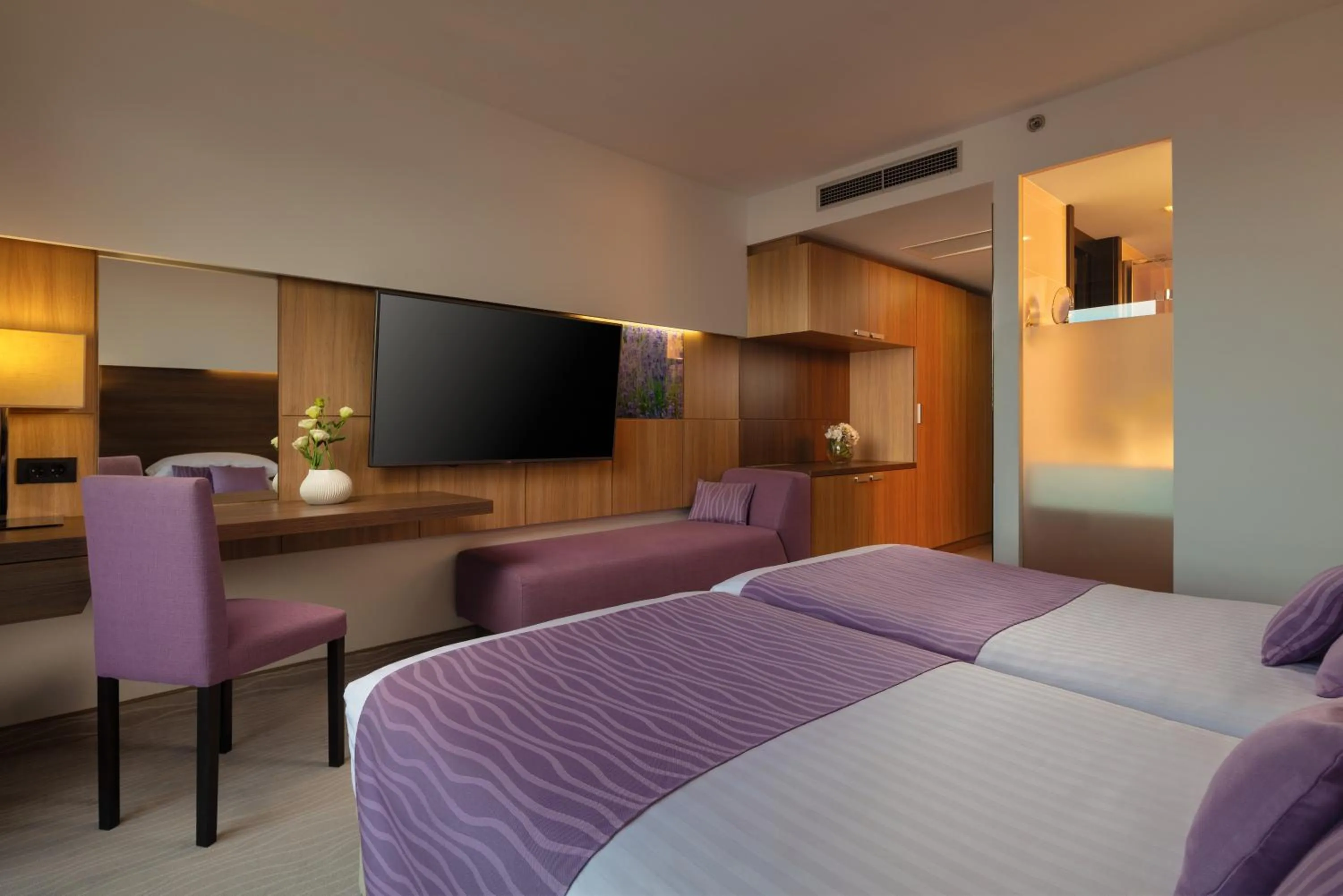 Bed in Vitality Hotel Punta