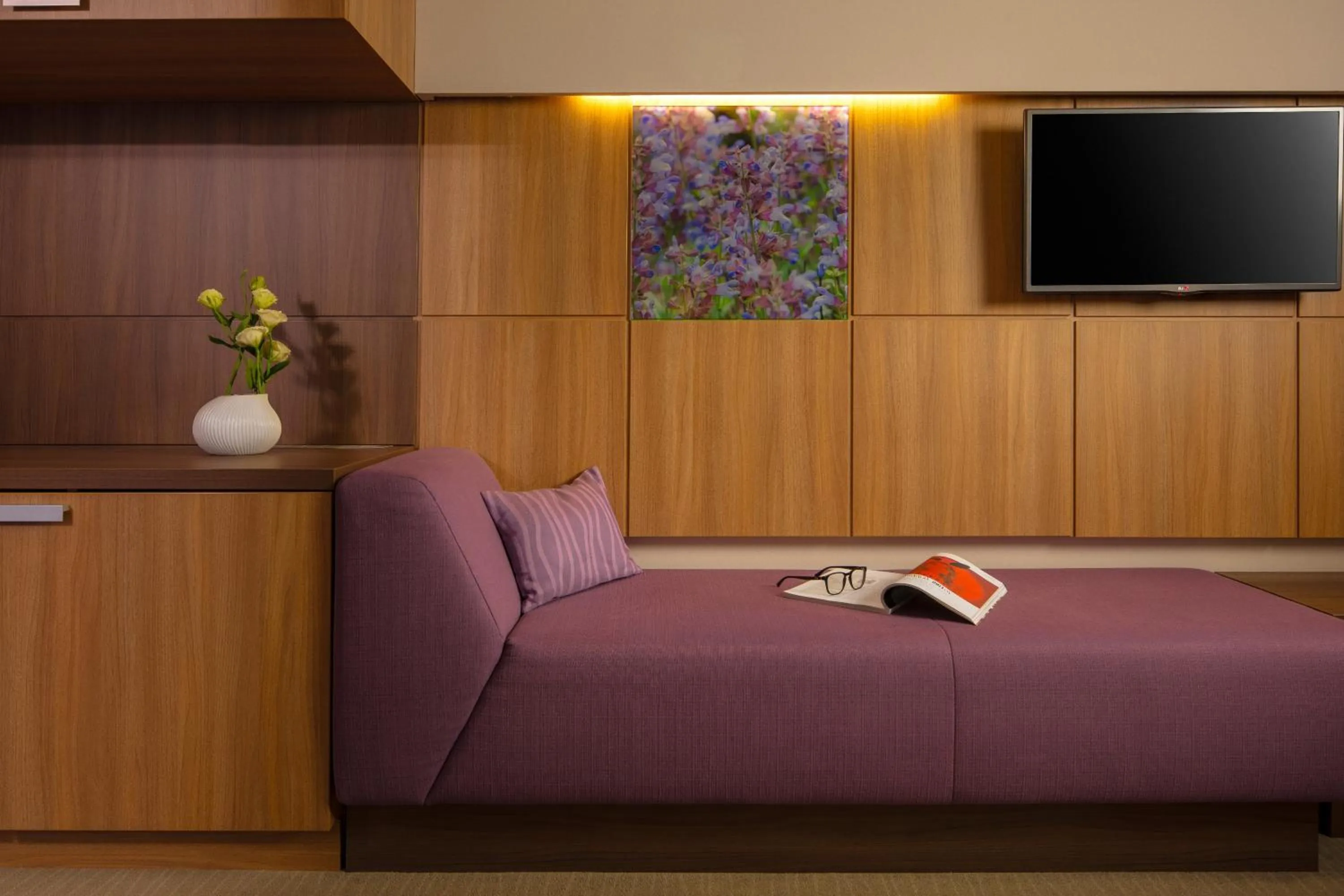 Bed in Vitality Hotel Punta