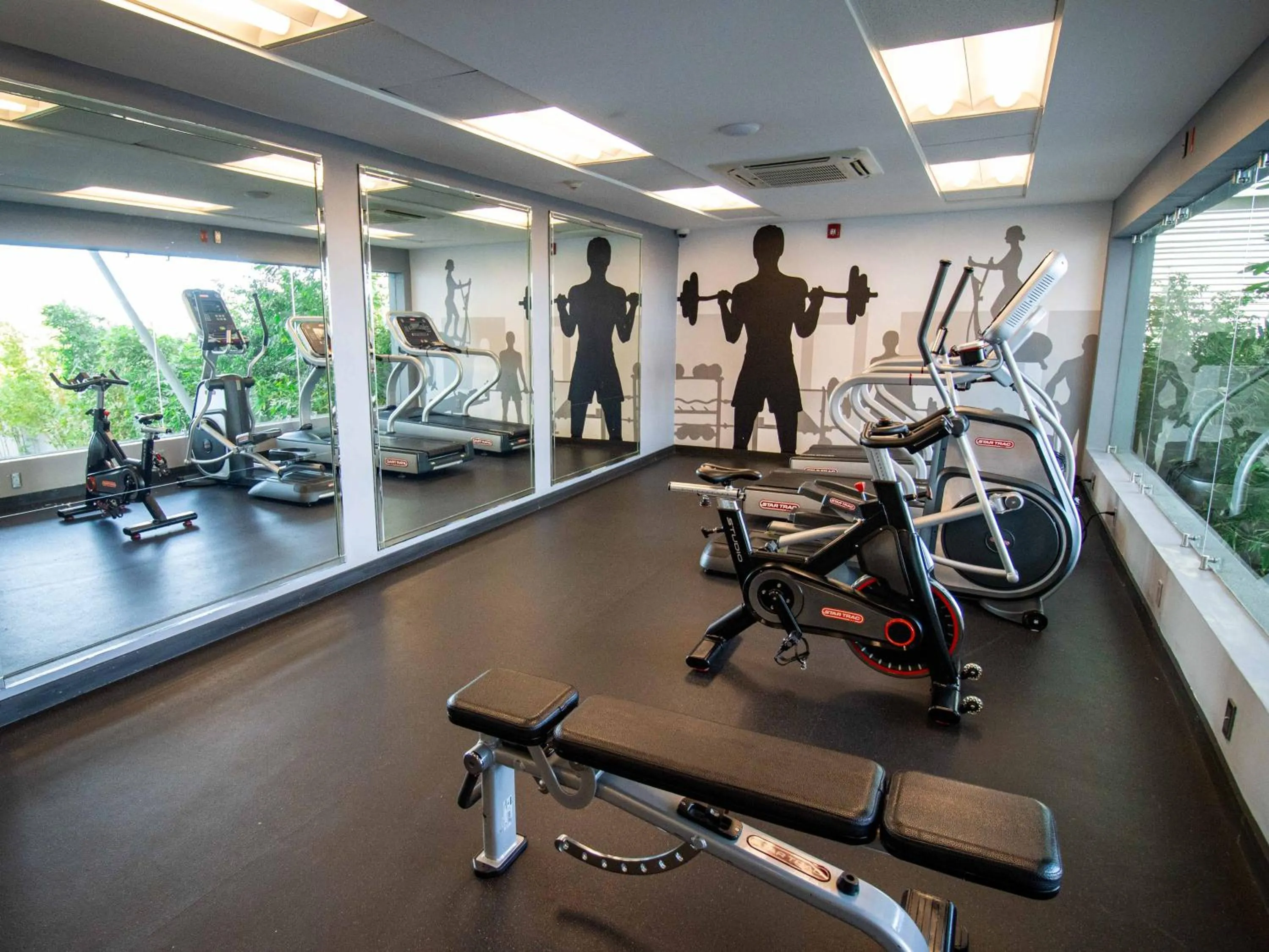 Fitness centre/facilities in Hotel Araiza San Luis R.C.
