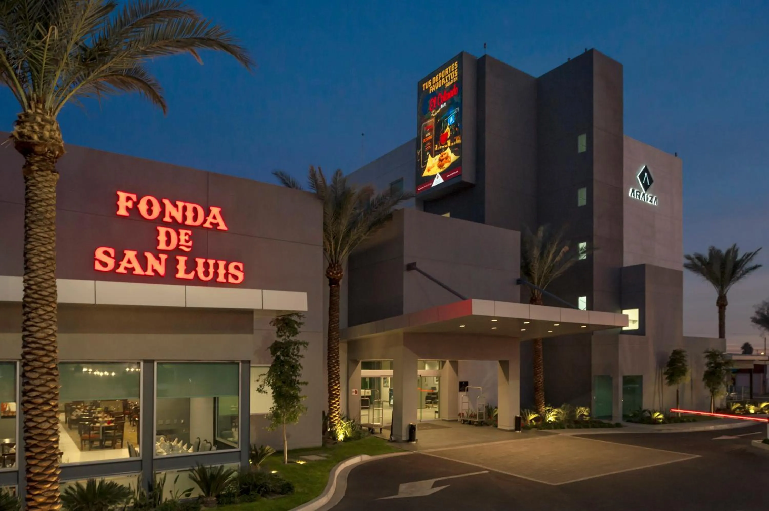 Restaurant/places to eat in Hotel Araiza San Luis R.C.