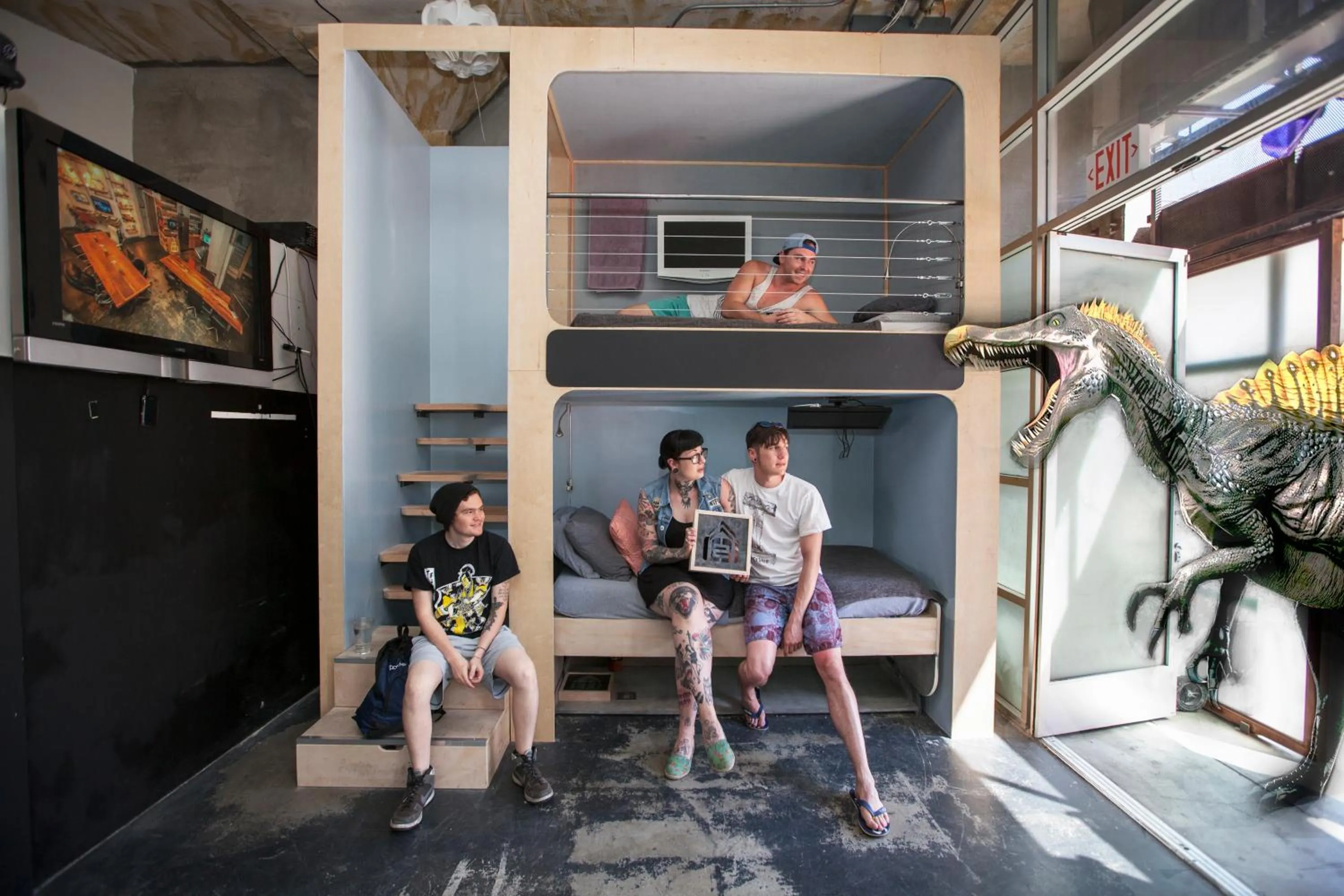 Bedroom in PodShare Hollywood