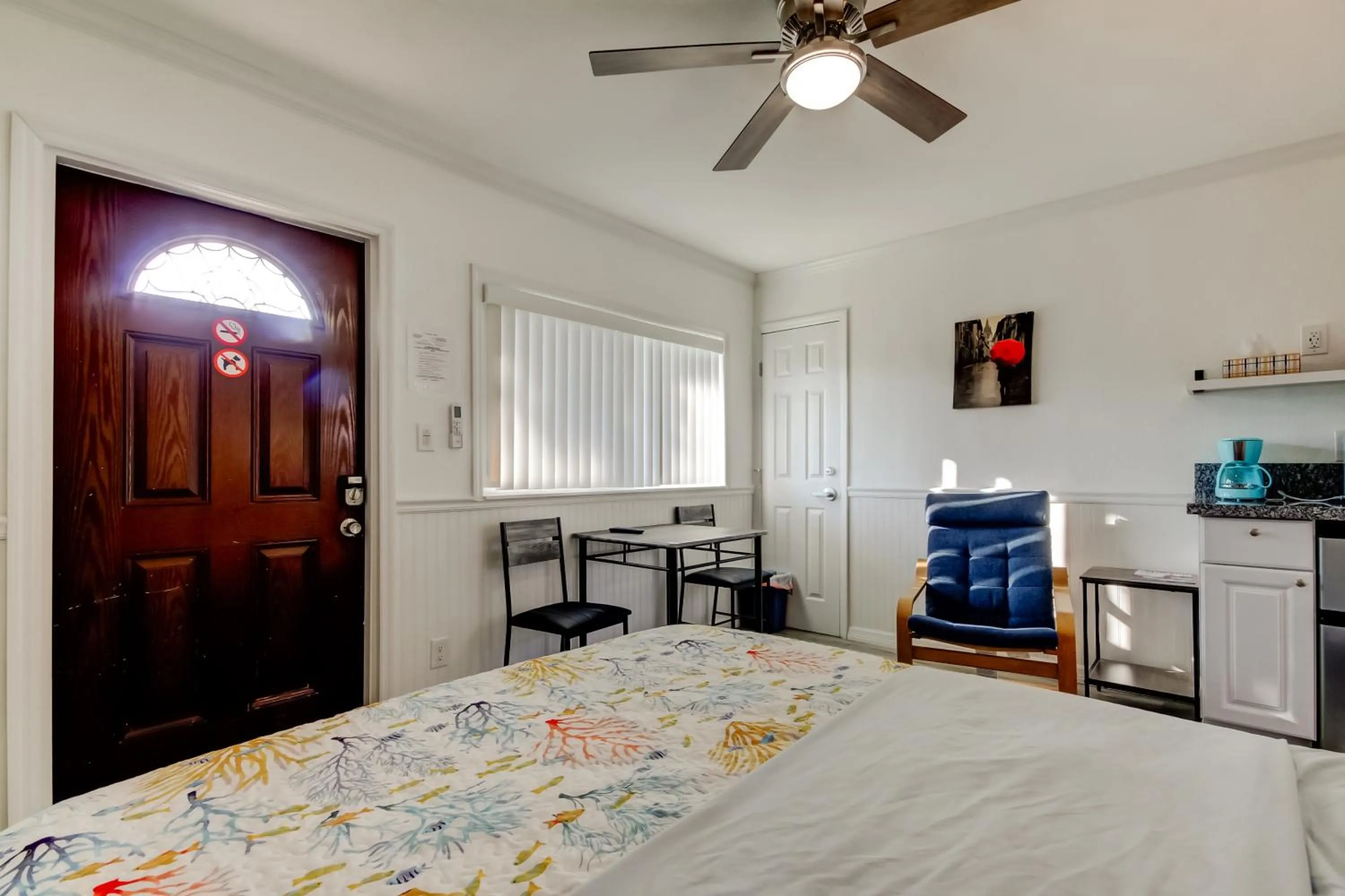 Bed in Carousel Suites -Redington Shores
