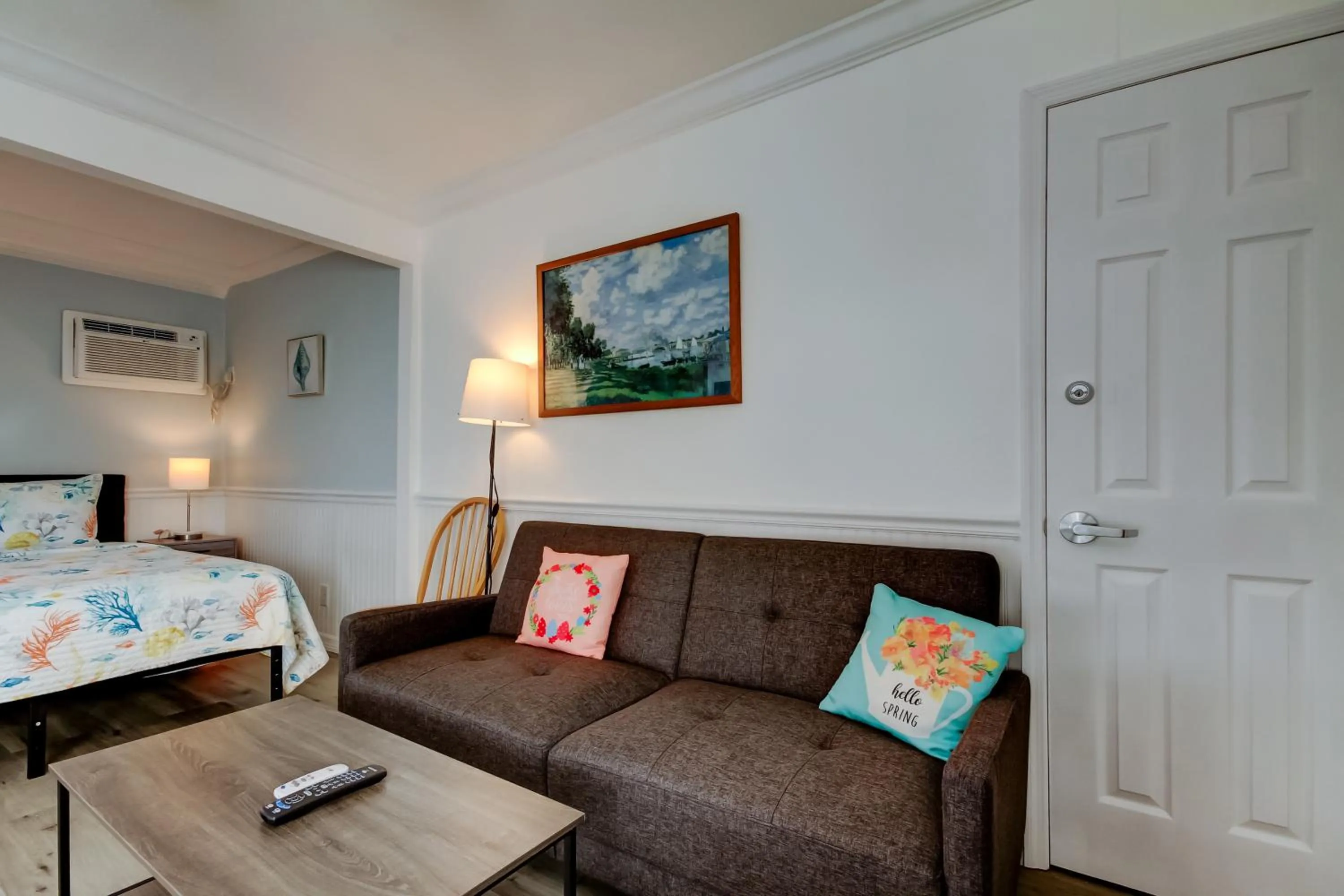 Bed in Carousel Suites -Redington Shores