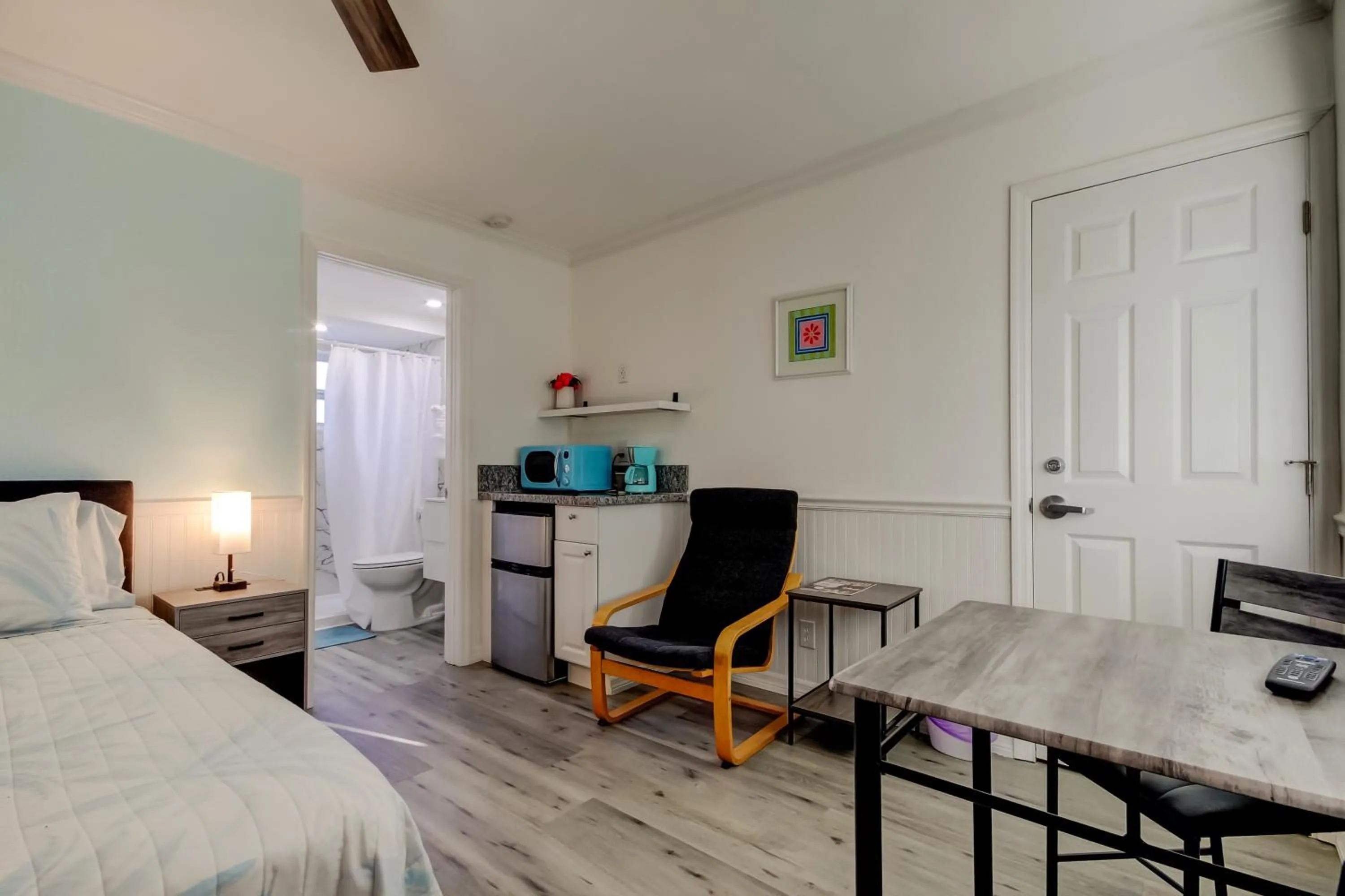 Bed in Carousel Suites -Redington Shores