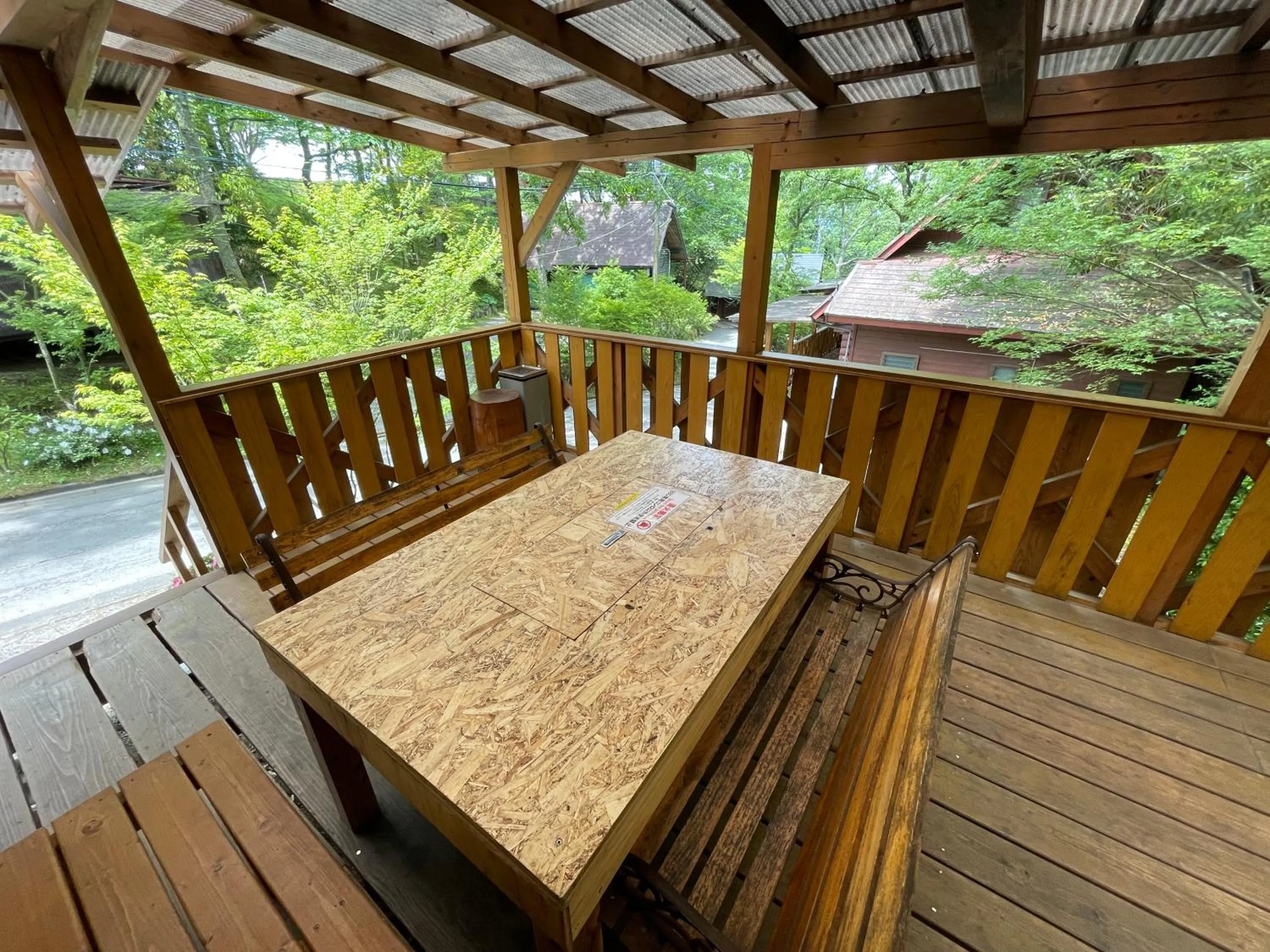 BBQ facilities in Kurasako Onsen Sakura