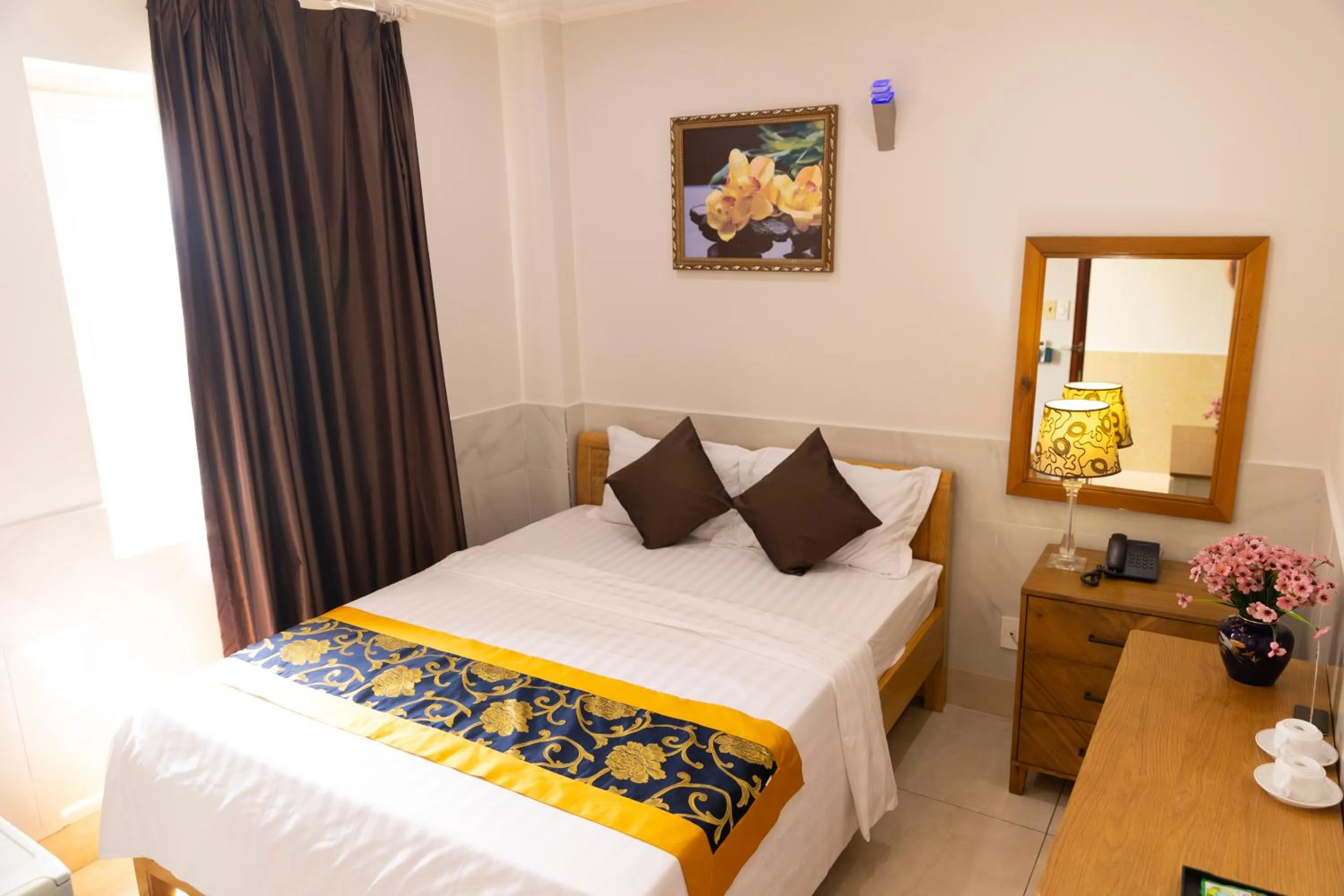 Bed in Atana Airport Hotel