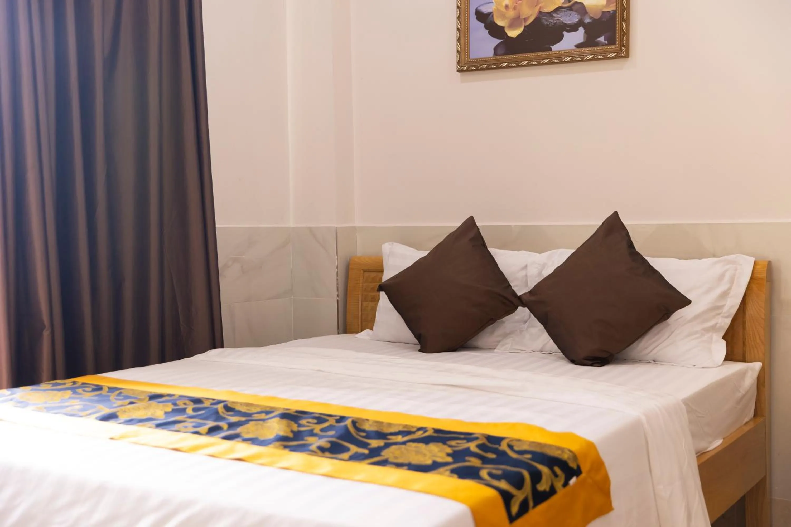 Bed in Atana Airport Hotel