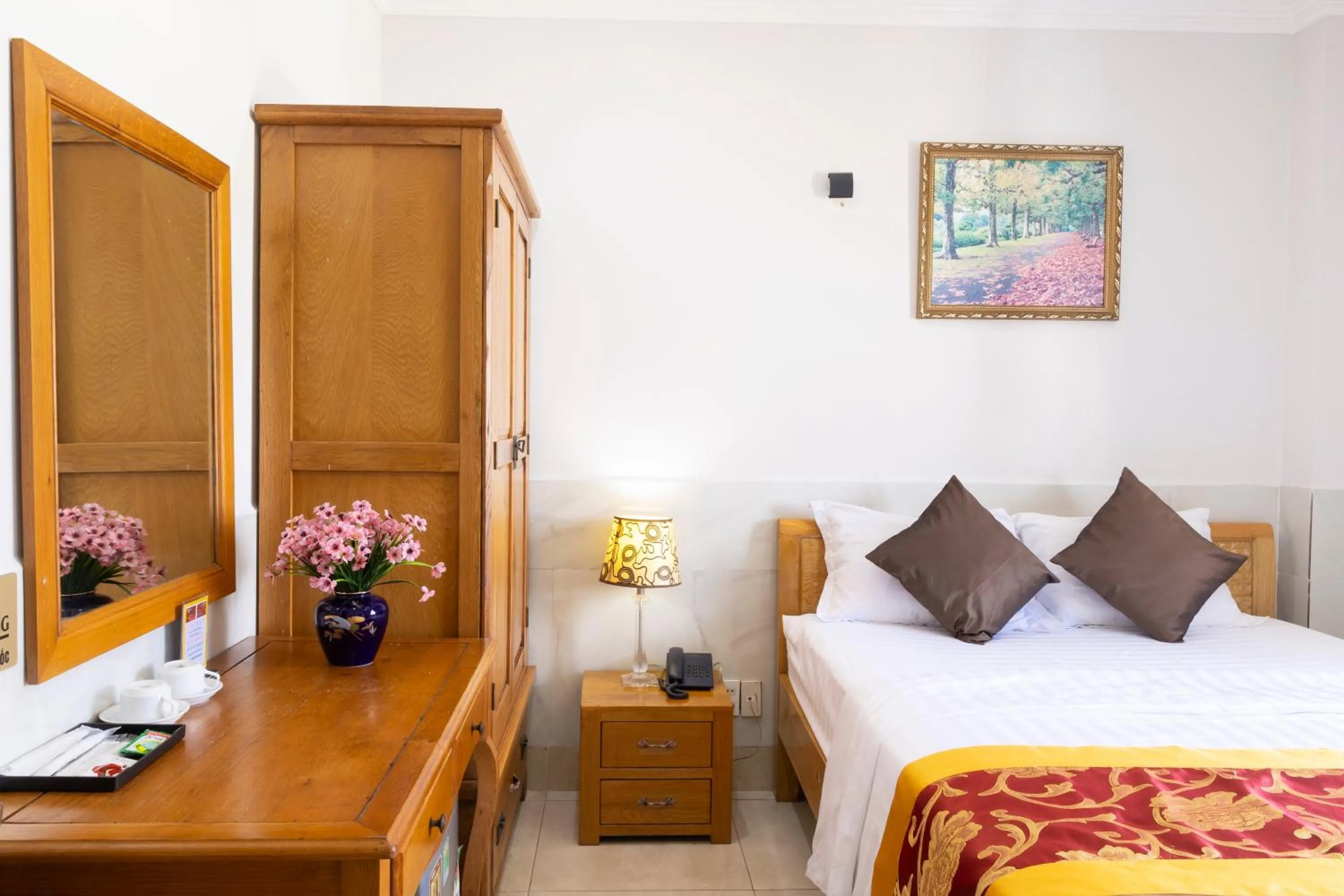 Bed in Atana Airport Hotel