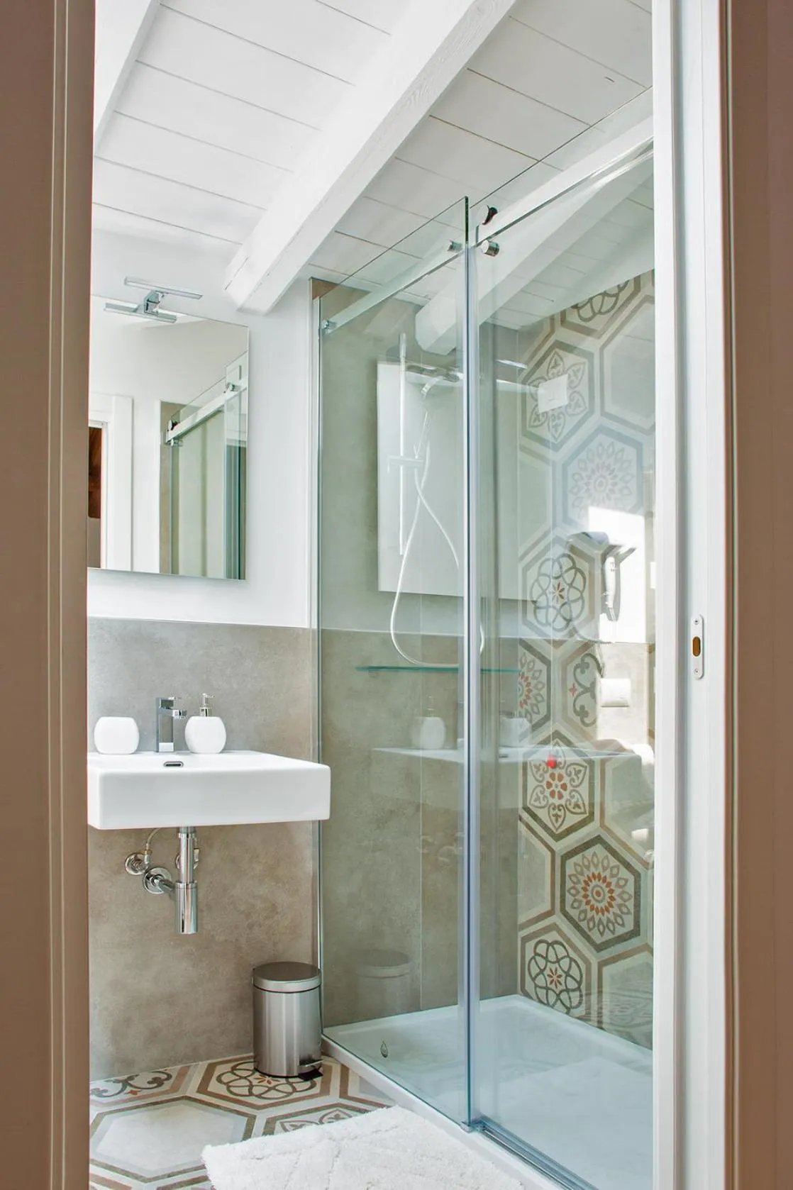 Shower in Cascina San Martino