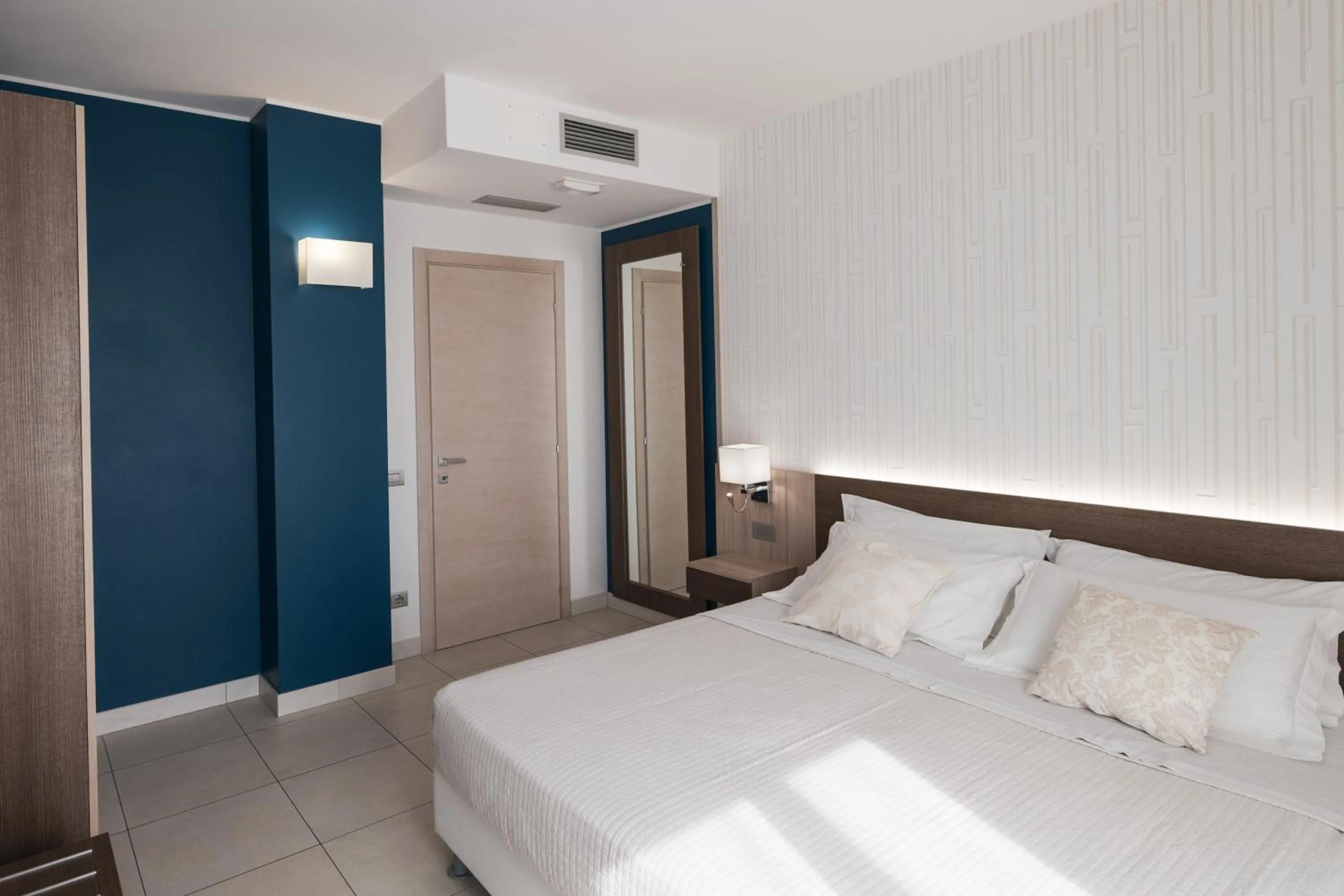 Bed in Hotel Palmensis