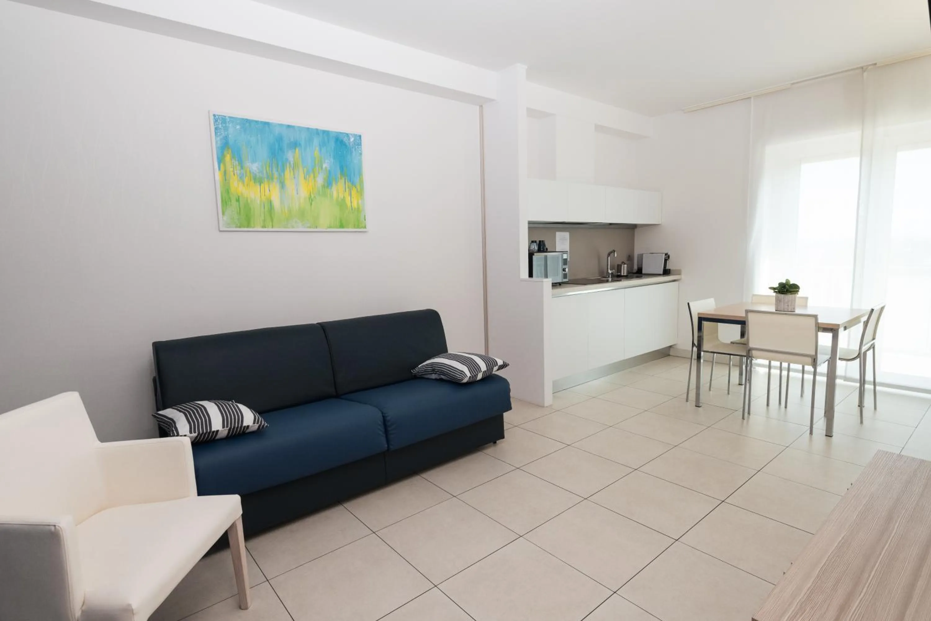 Kitchen or kitchenette in Hotel Palmensis