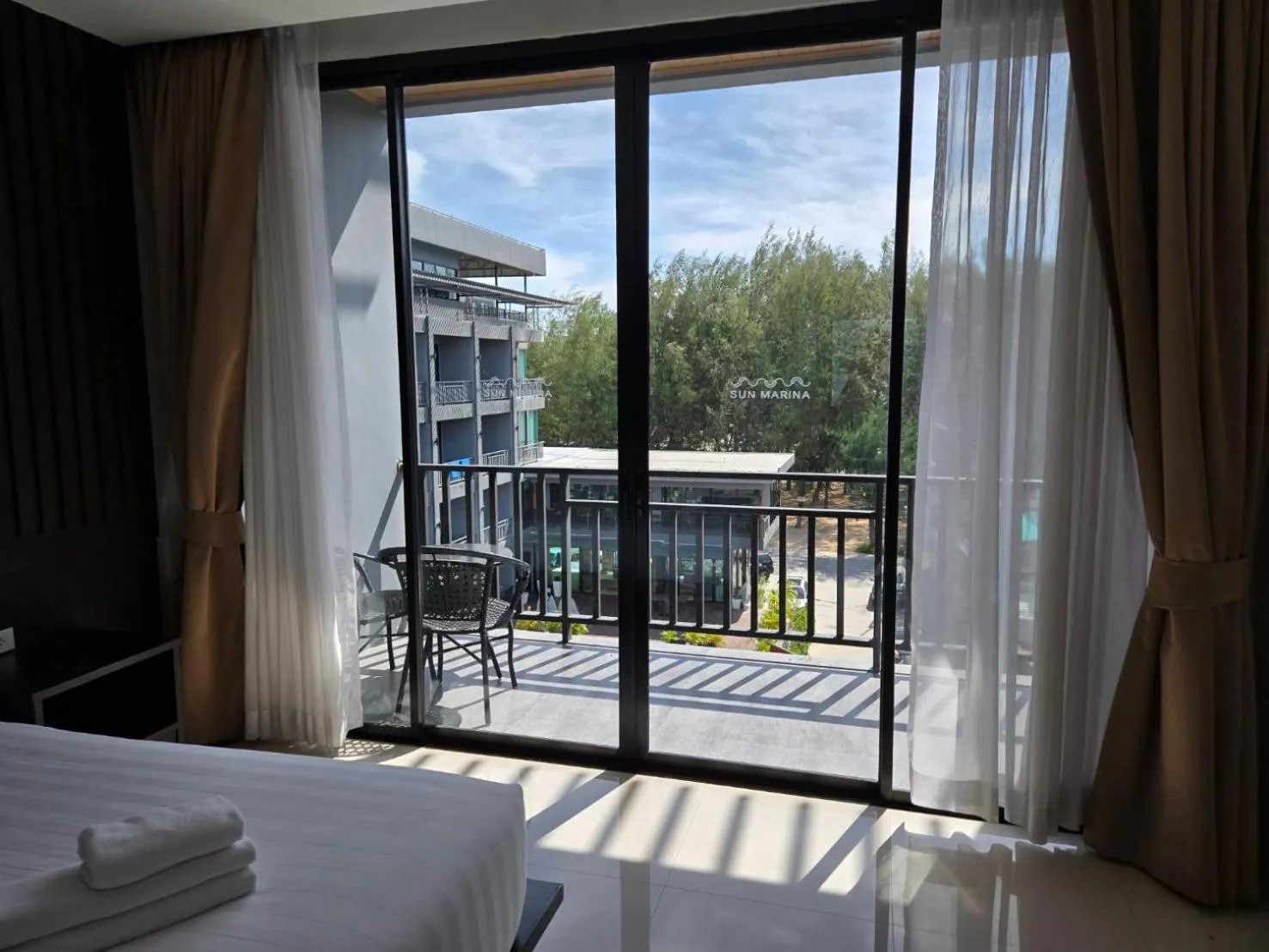 Balcony/Terrace, Bed in Sun Marina Cha-Am